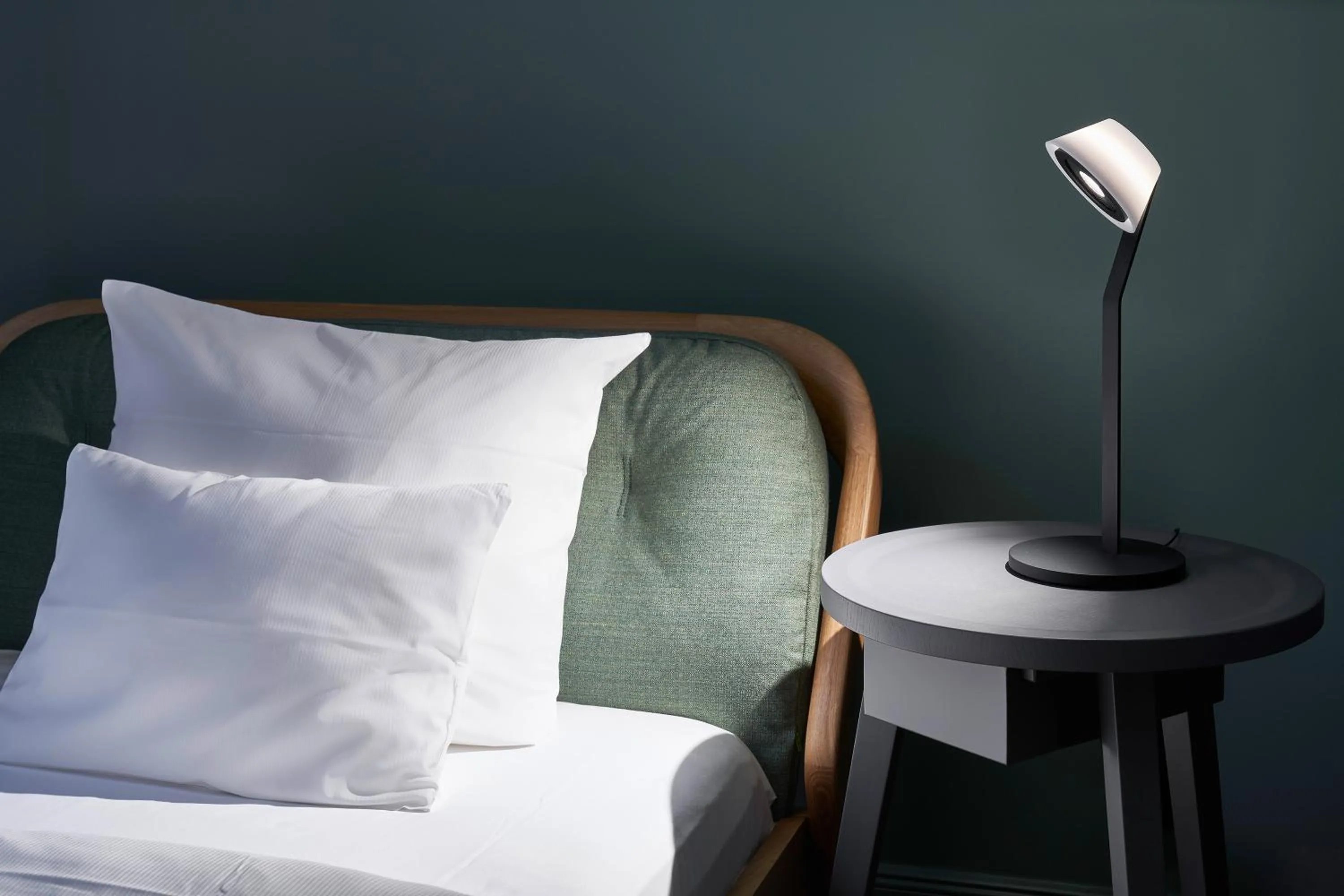 Bed in stilwerk Hotel Heimhude