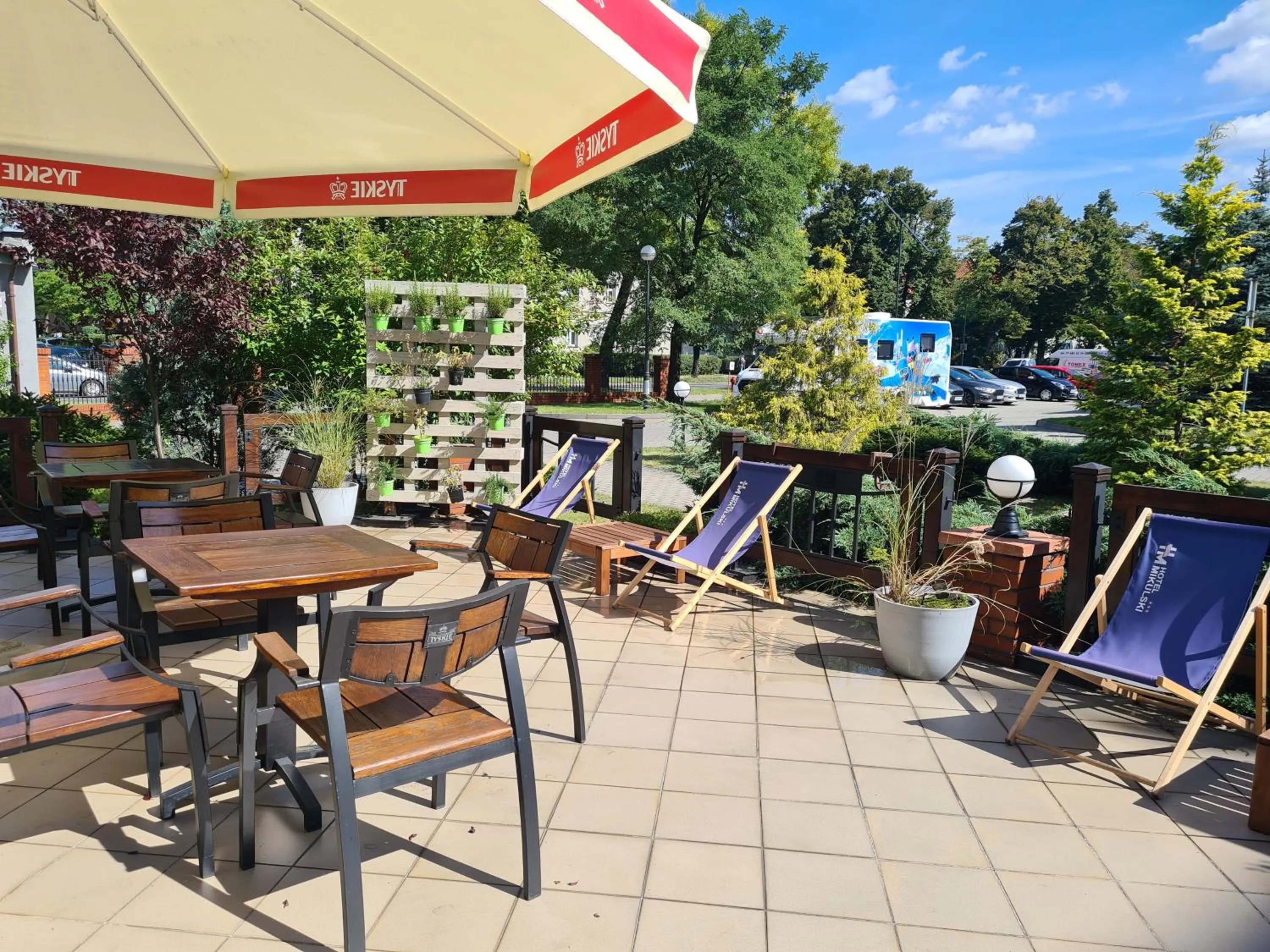 Balcony/Terrace in Hotel Mikulski