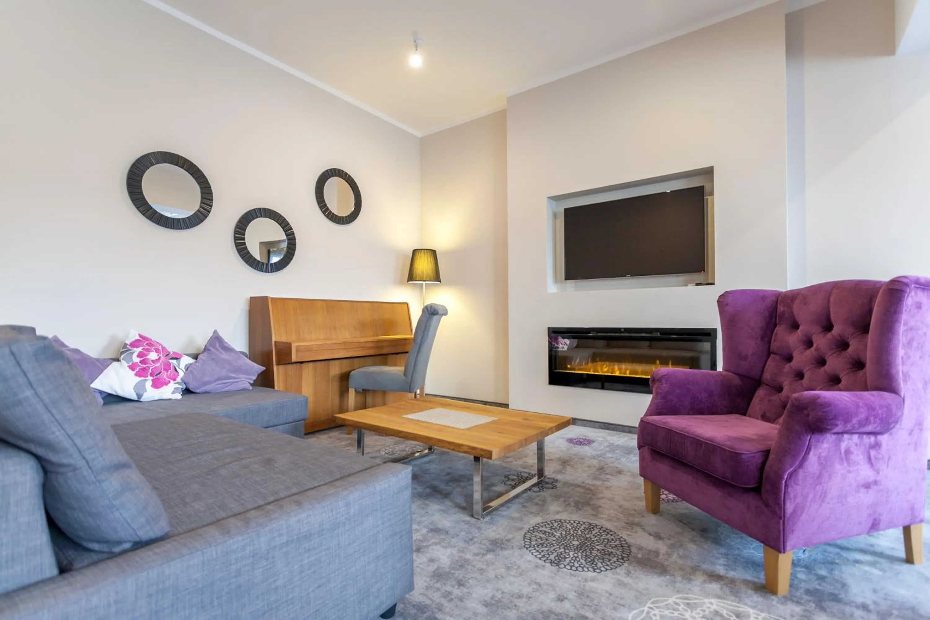 Living room in Hotel Mikulski