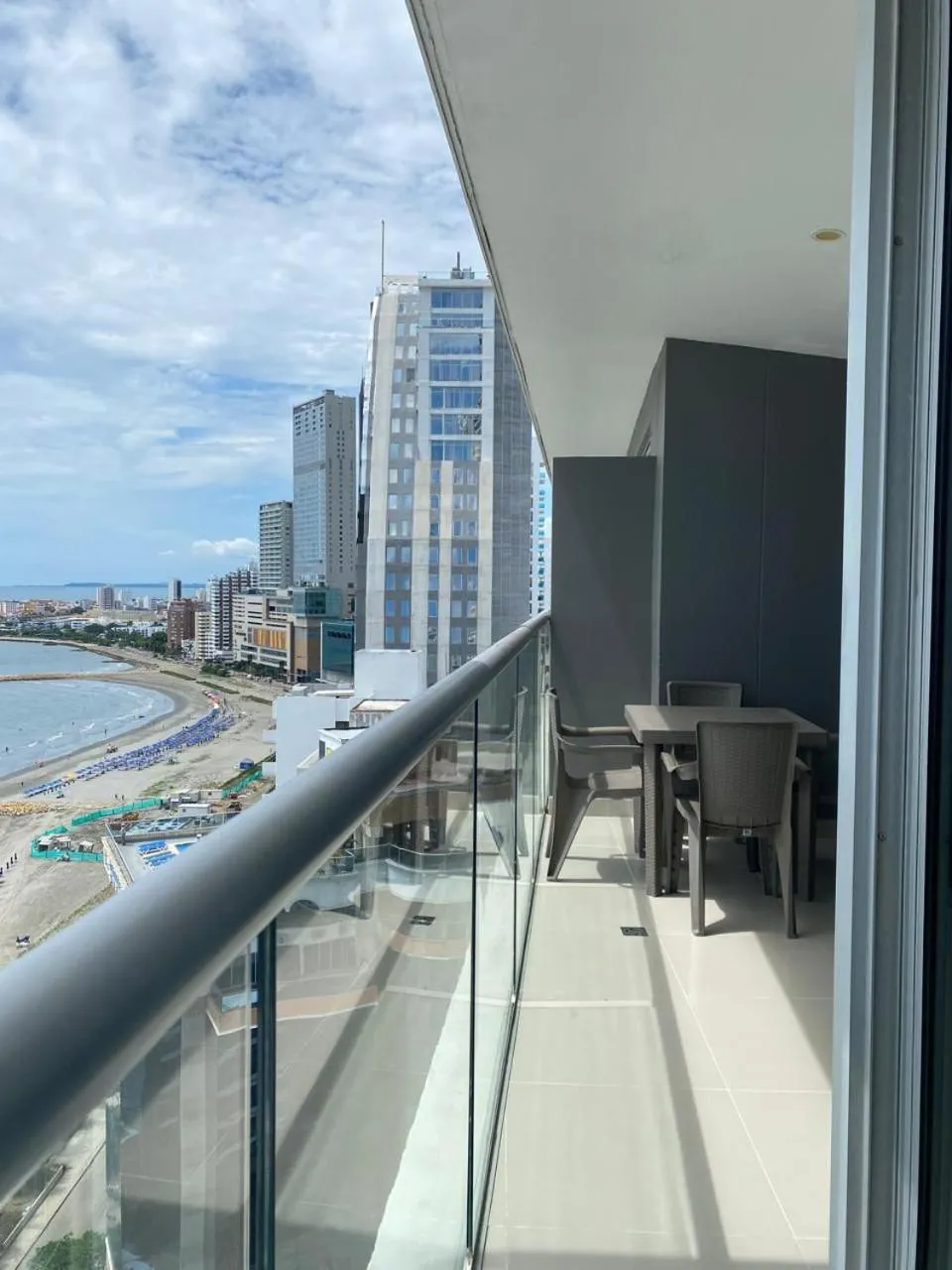 Balcony/Terrace in Apartamentos frente al mar en Morros City