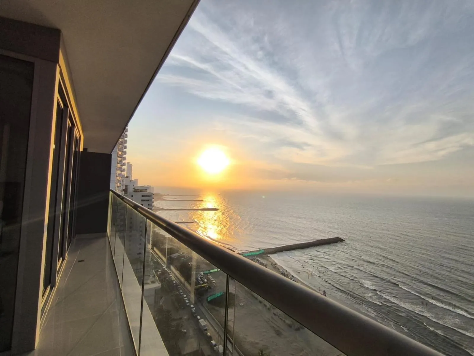 Balcony/Terrace in Apartamentos frente al mar en Morros City