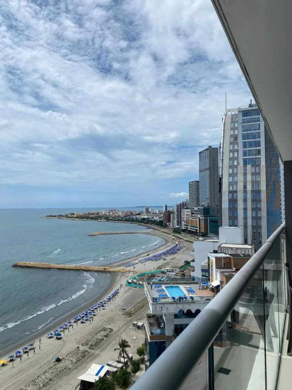 View (from property/room) in Apartamentos frente al mar en Morros City