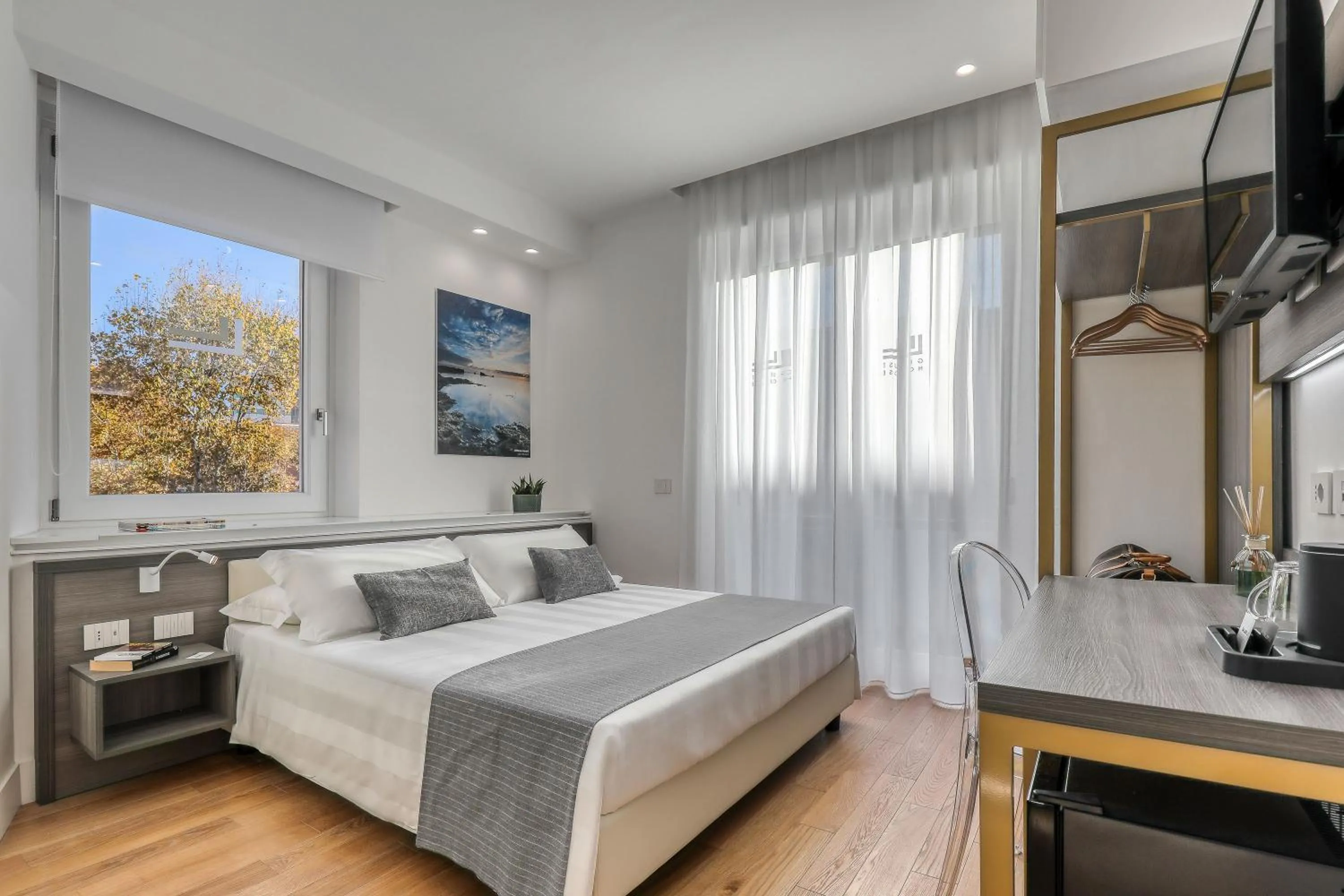 Bed in Gallery Suite