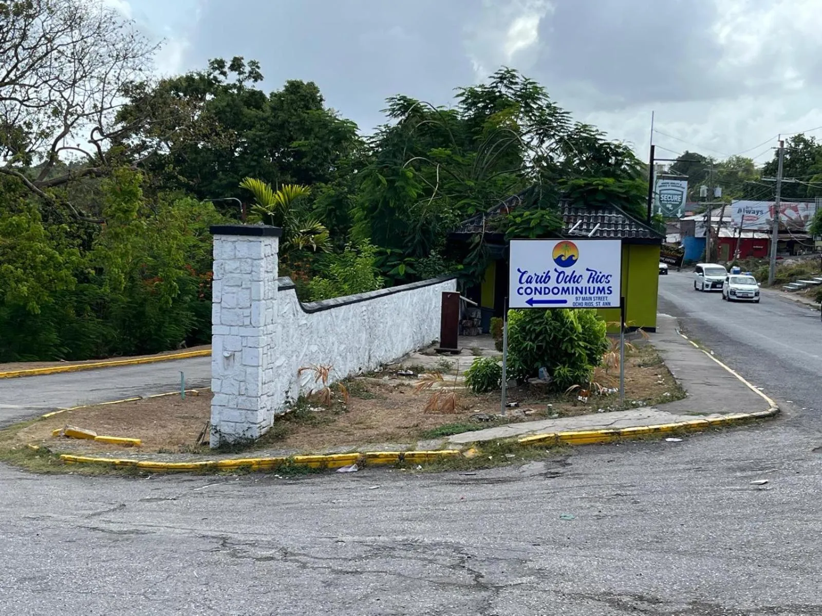 Property logo or sign in Contemporary Ocean view 2bed Carib Ocho Rios Condo