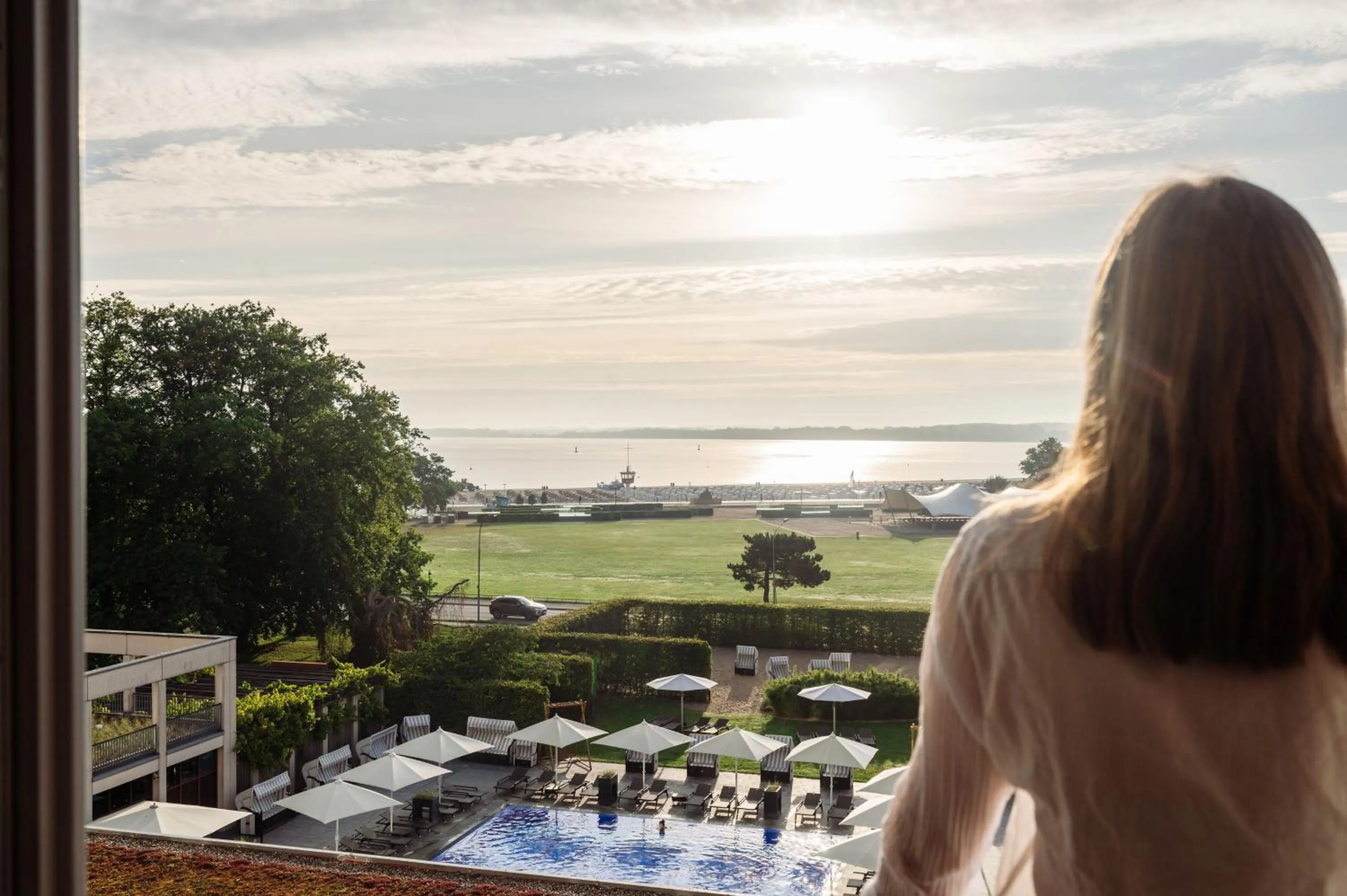 View (from property/room) in A-ROSA Travemünde