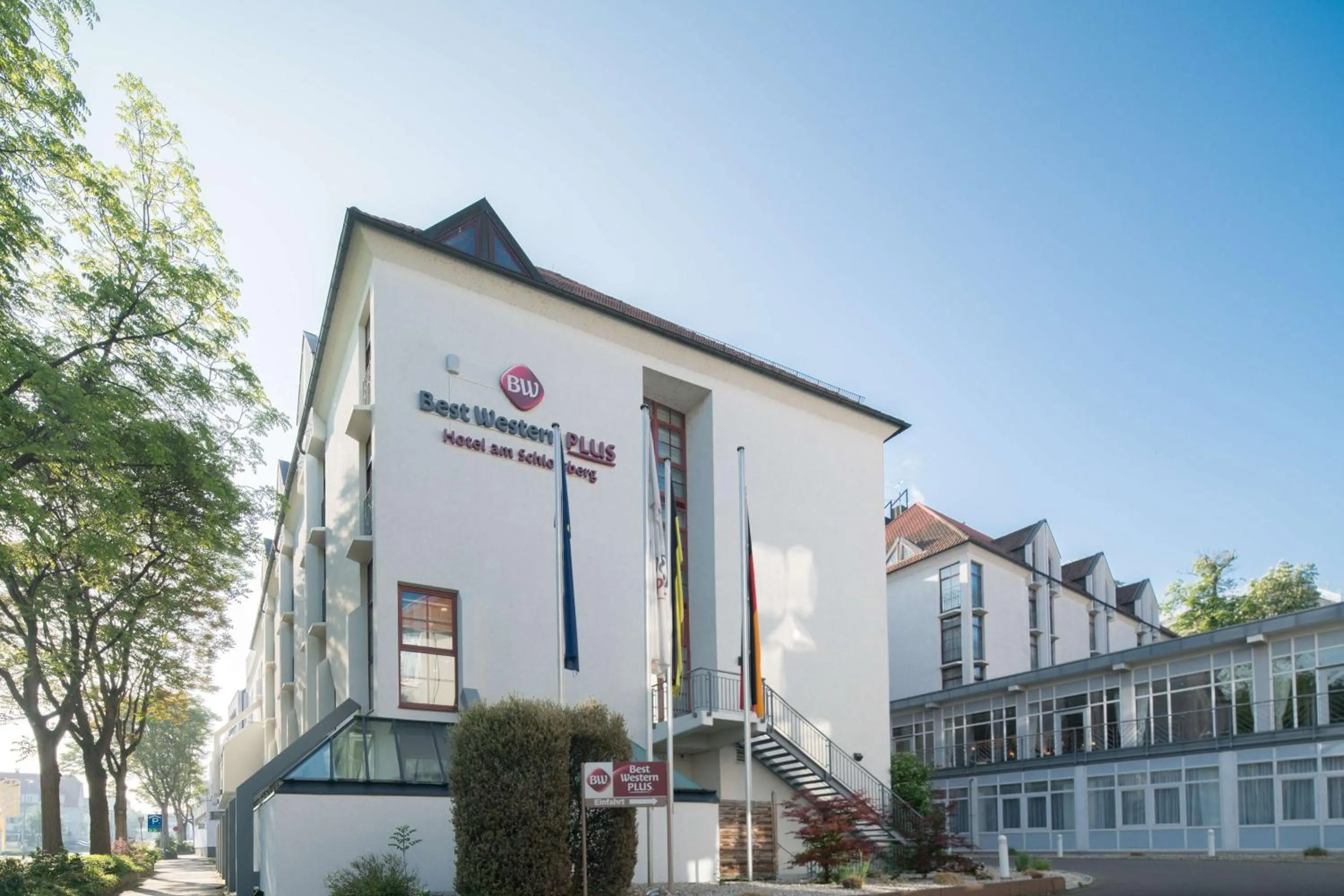 Property building in Best Western Plus Hotel Am Schlossberg