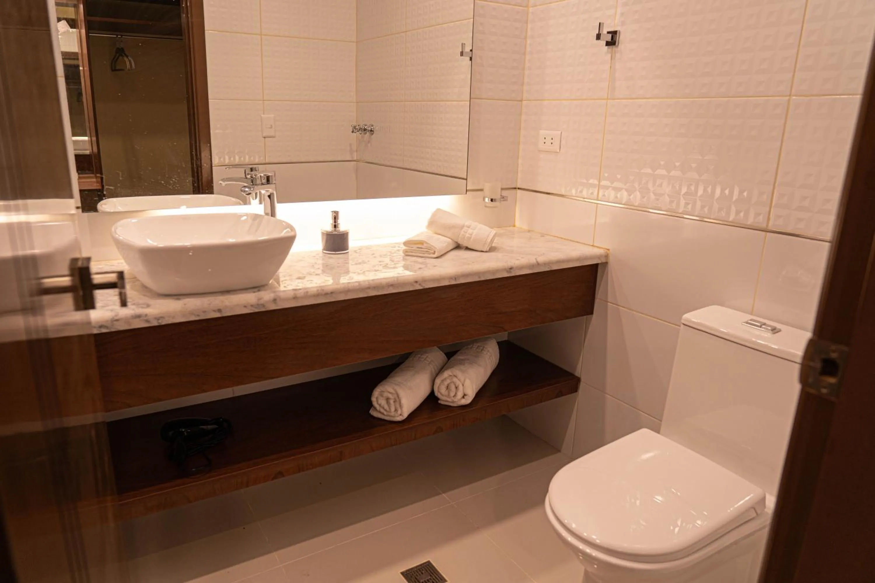 Bathroom in Chairu Eco Hotel