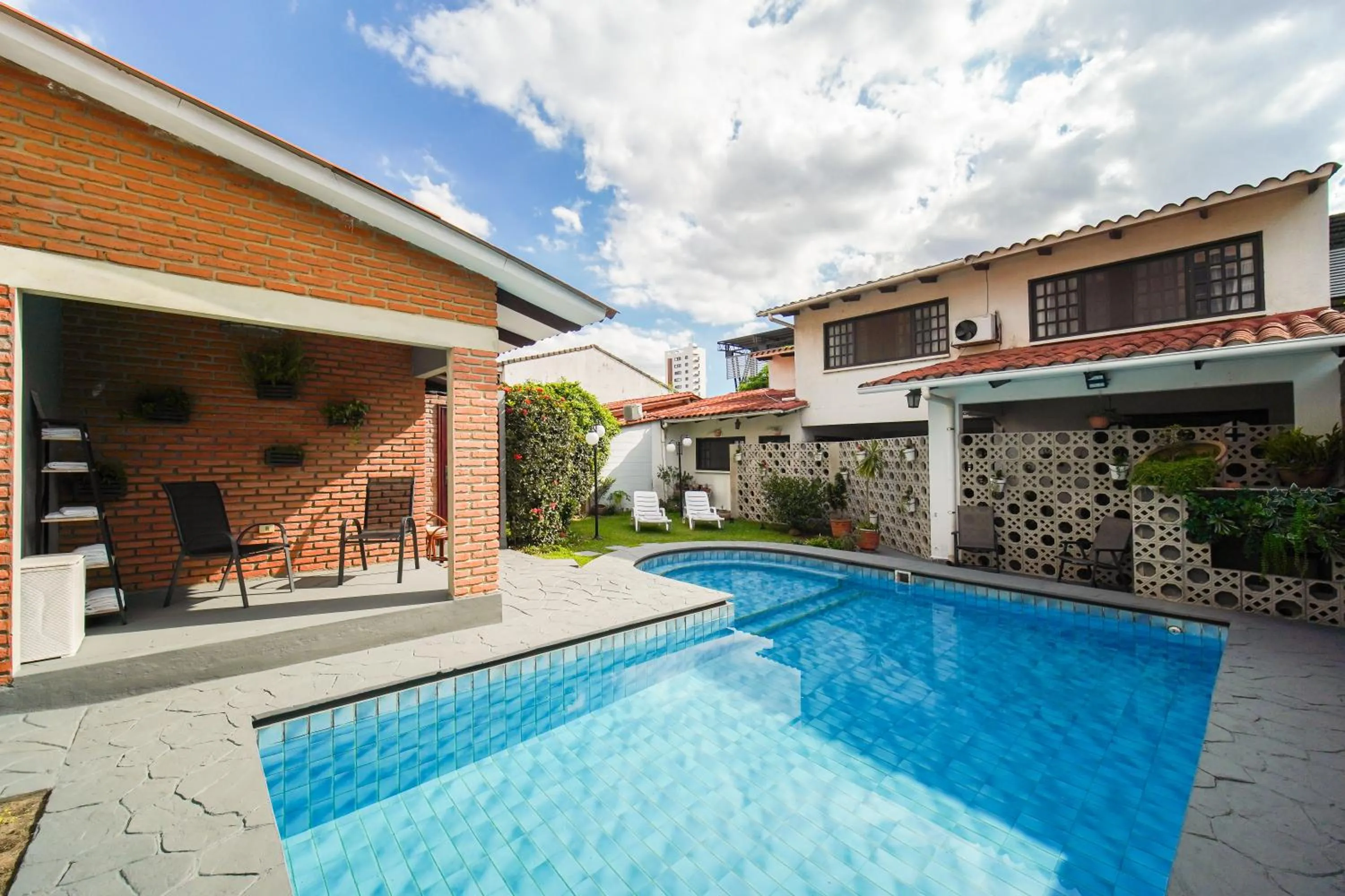 Swimming pool in Chairu Eco Hotel