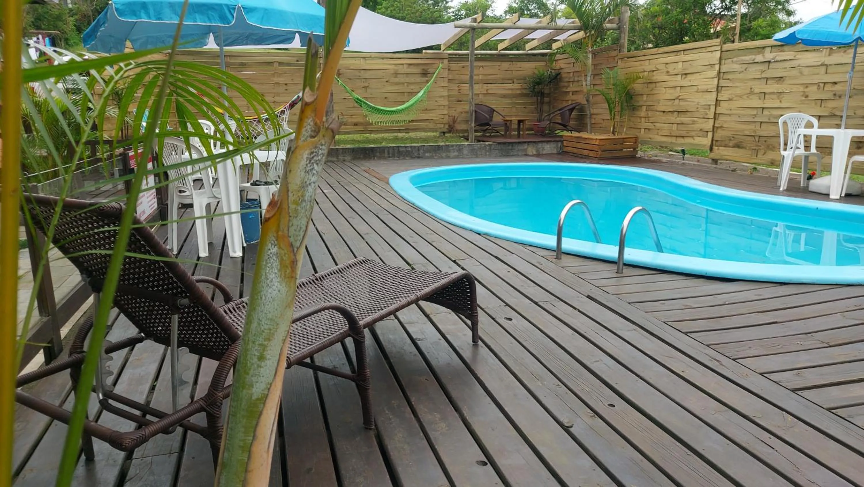 Swimming pool in Pousada Kauai