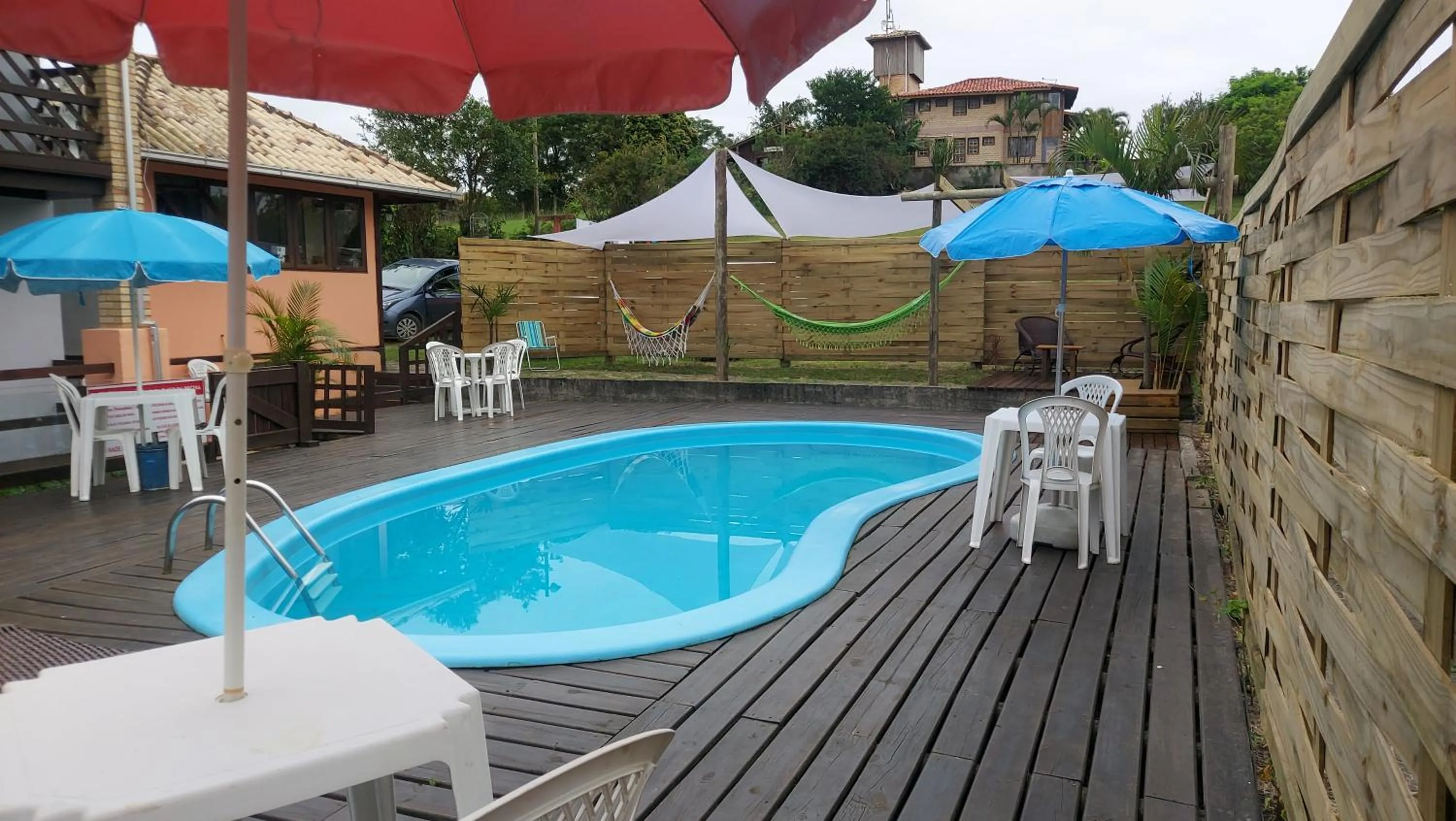 Swimming pool in Pousada Kauai