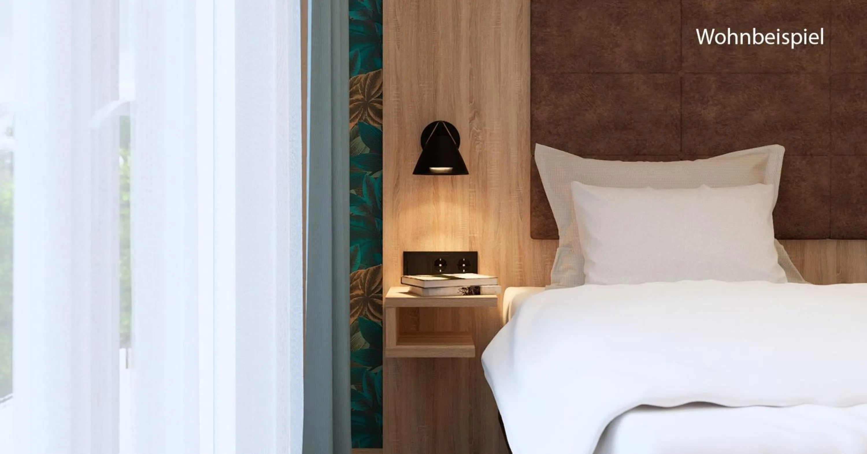 Bed in Hotel Am Moosfeld