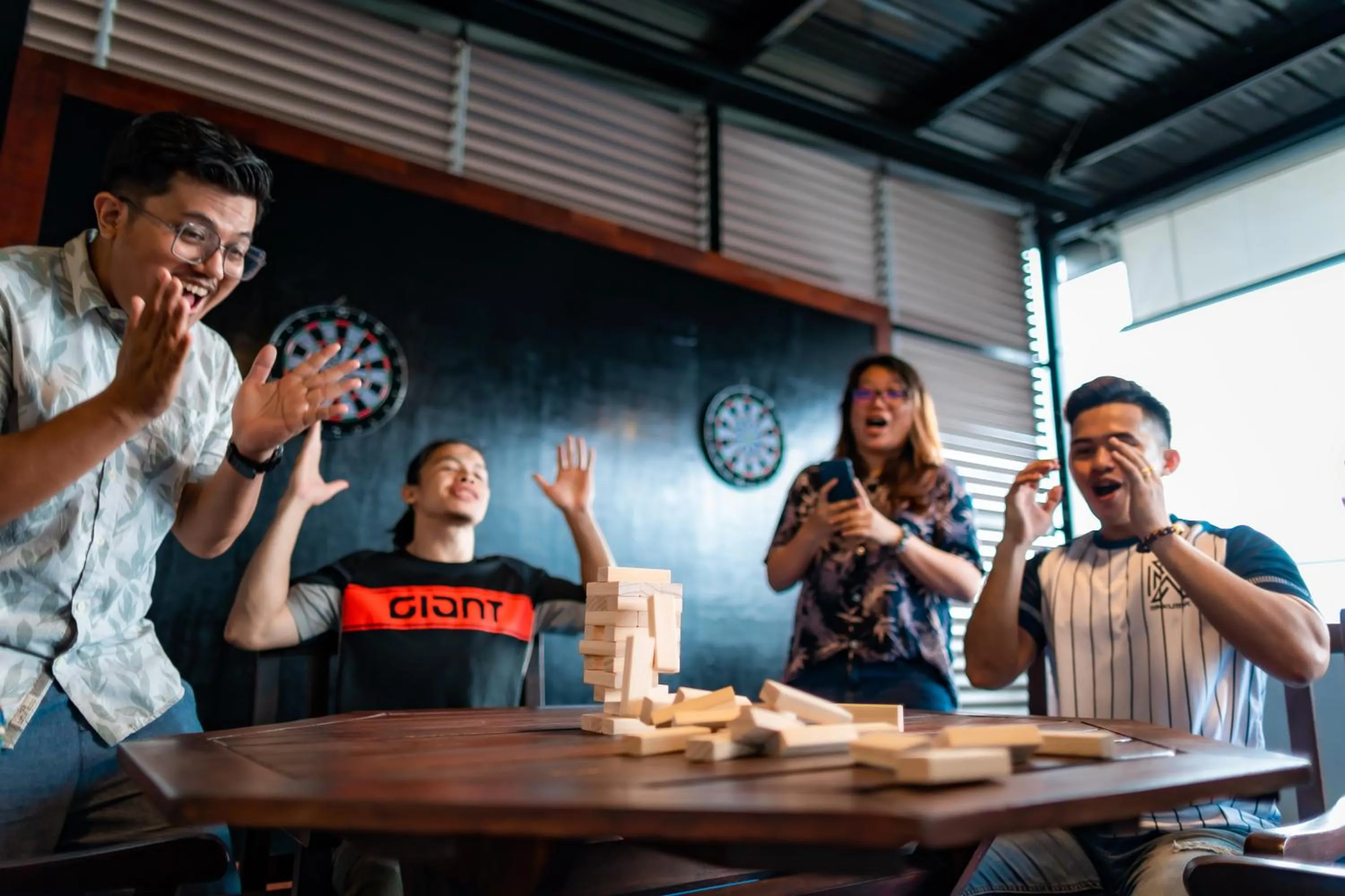 Communal lounge/ TV room in Jpod Capsule Hotel