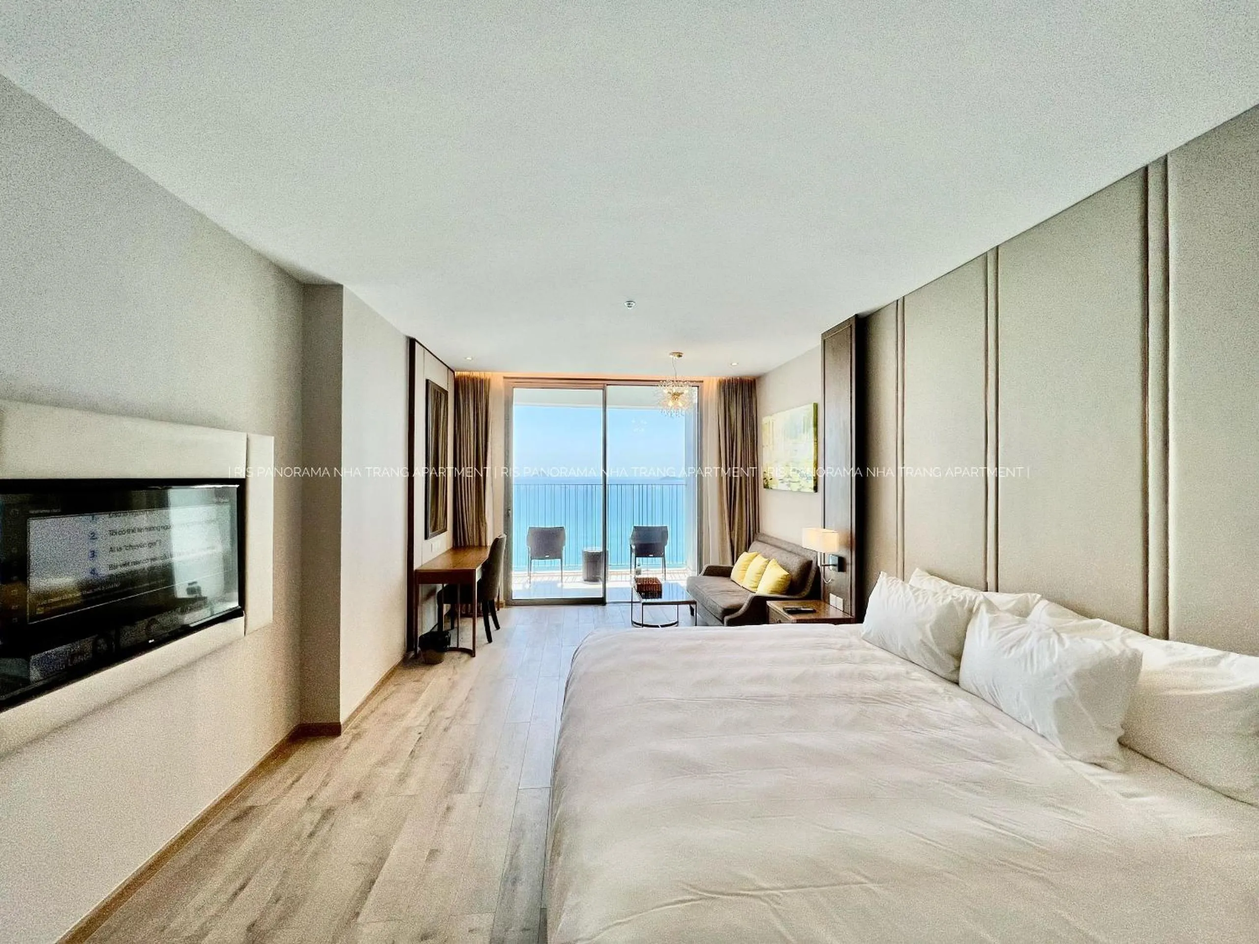 Bed in RIS Panorama Condotel