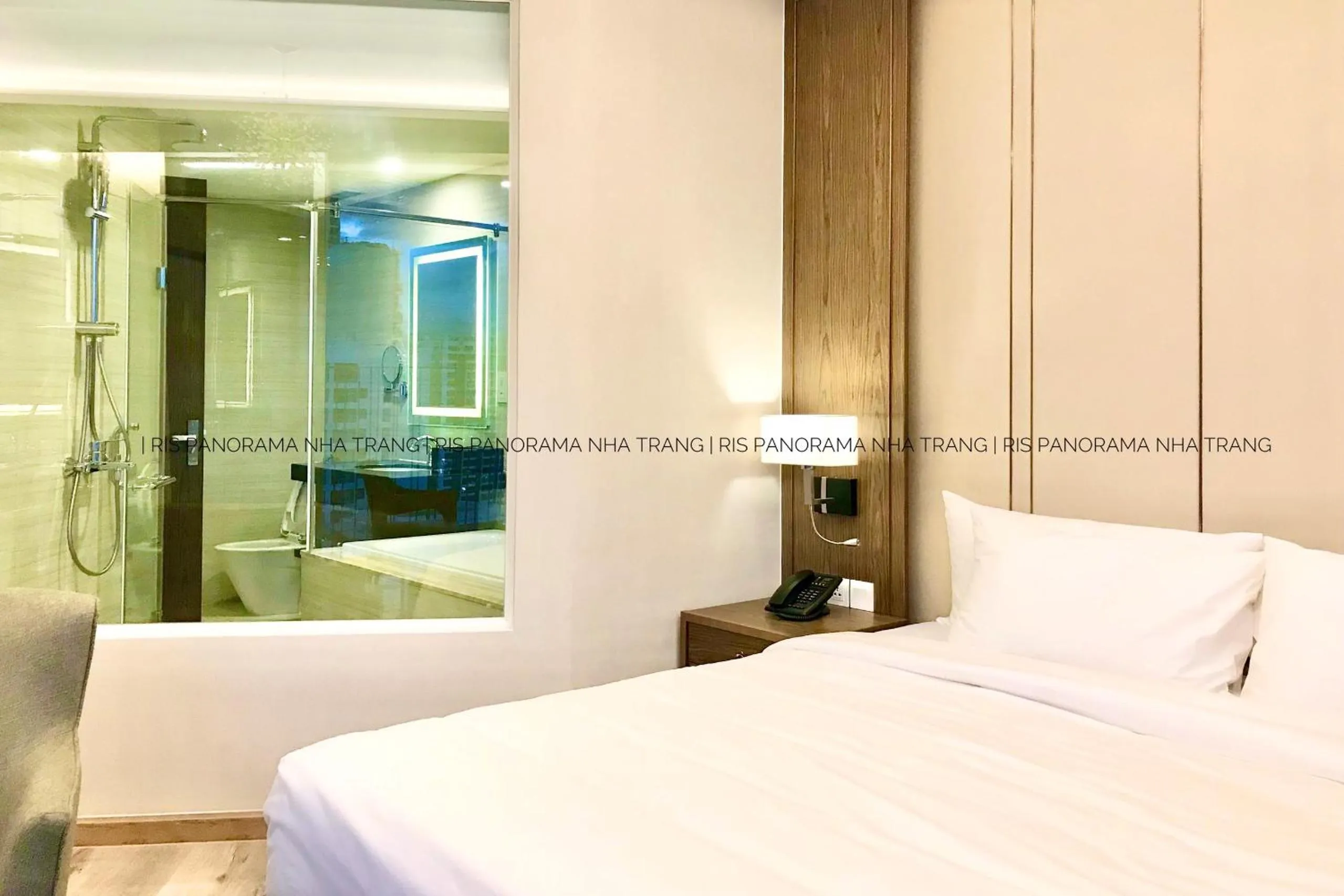 Bed in RIS Panorama Condotel