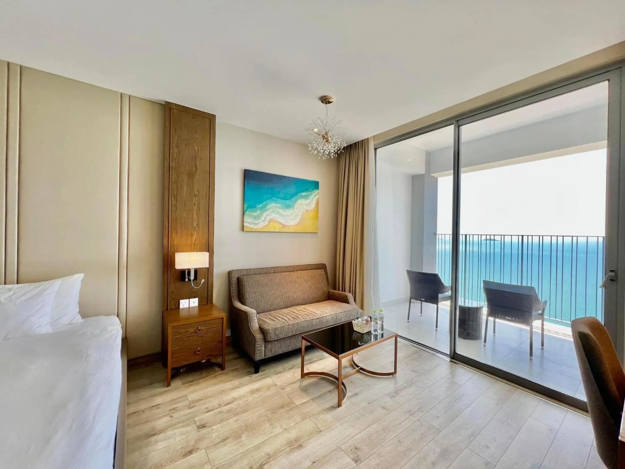 Bed in RIS Panorama Condotel