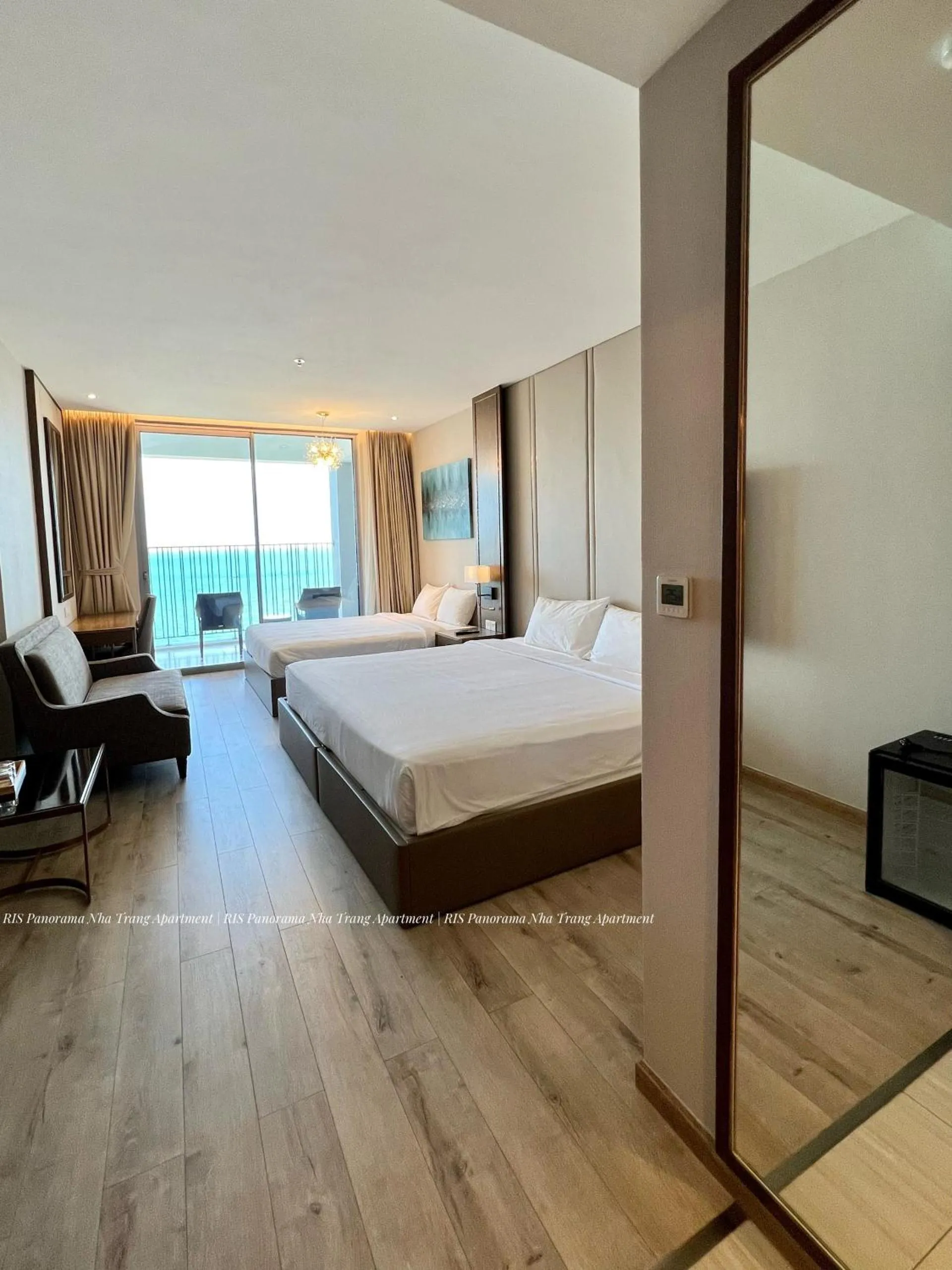 Bed in RIS Panorama Condotel