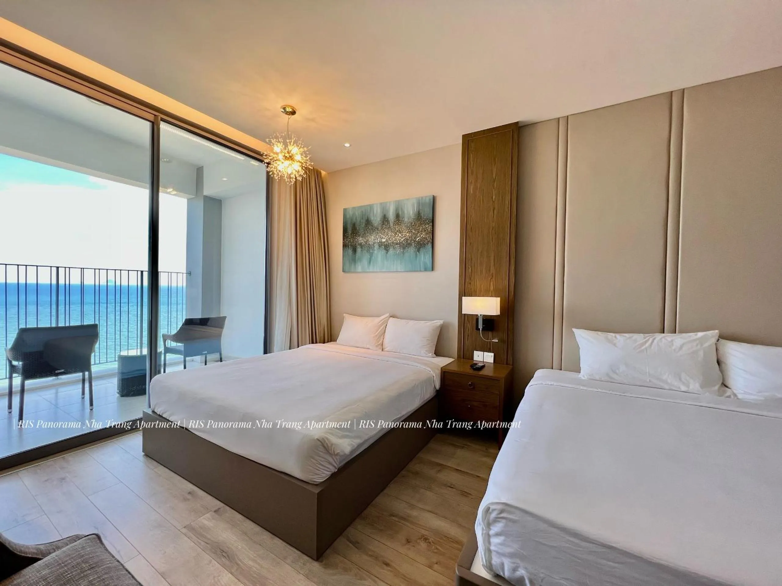 Bed in RIS Panorama Condotel