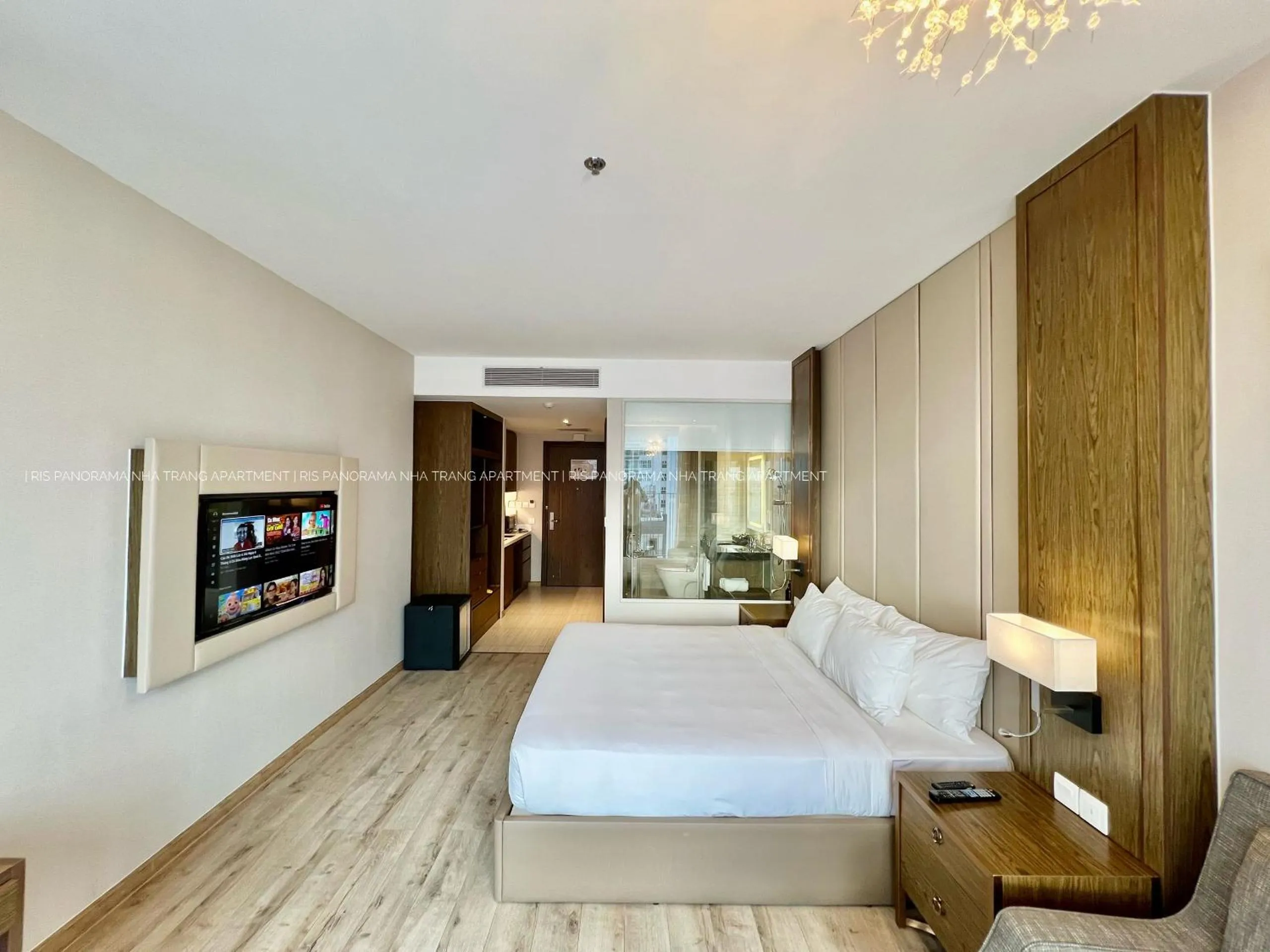 Bed in RIS Panorama Condotel