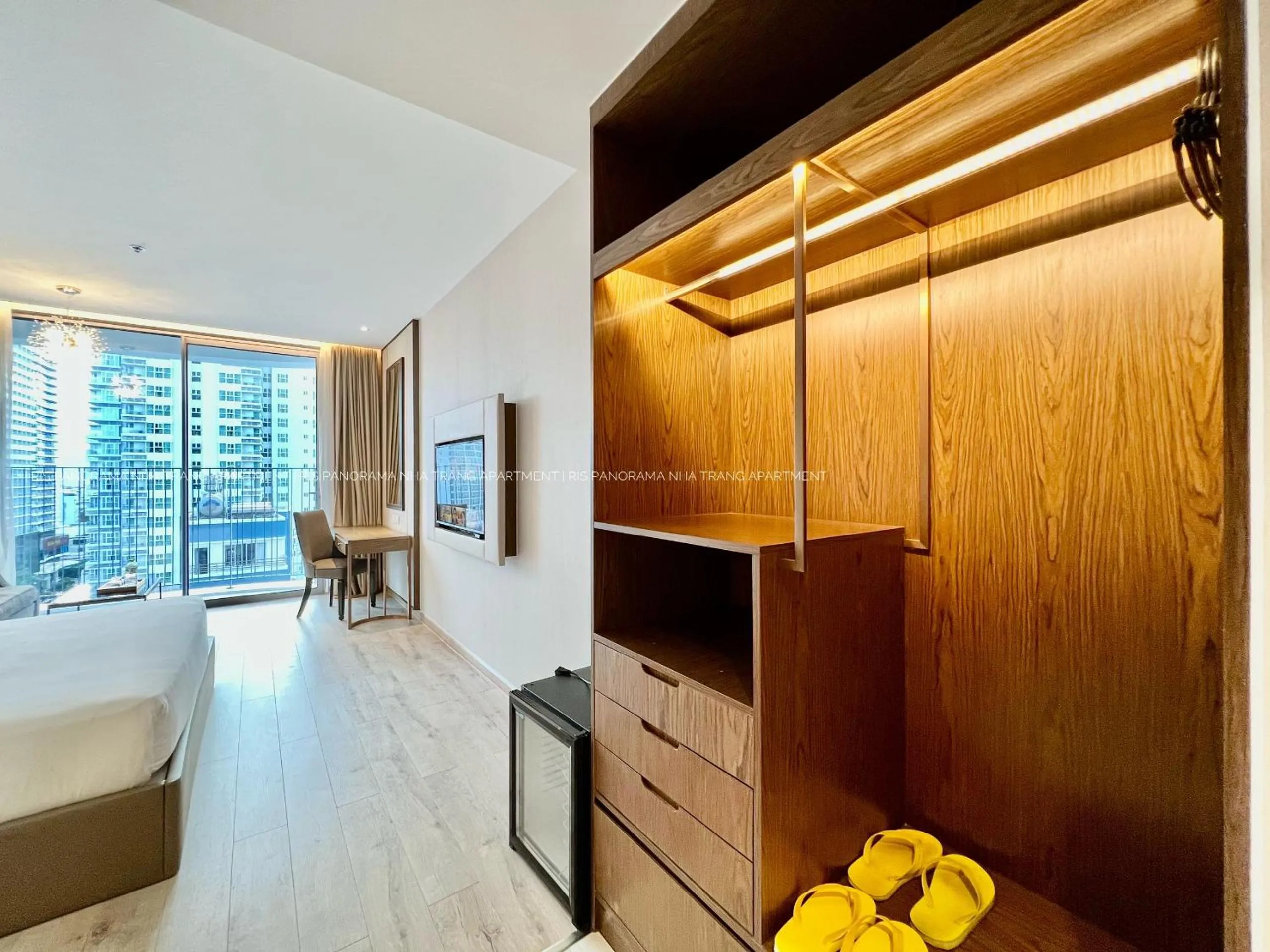 Bed in RIS Panorama Condotel