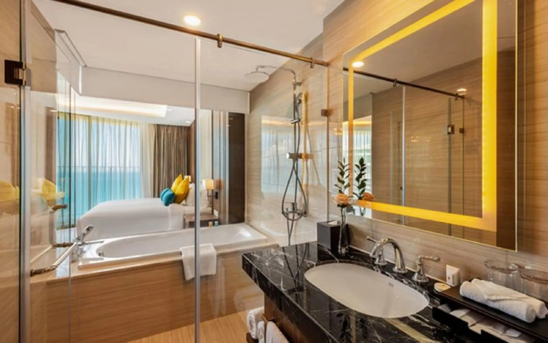 Bathroom in RIS Panorama Condotel