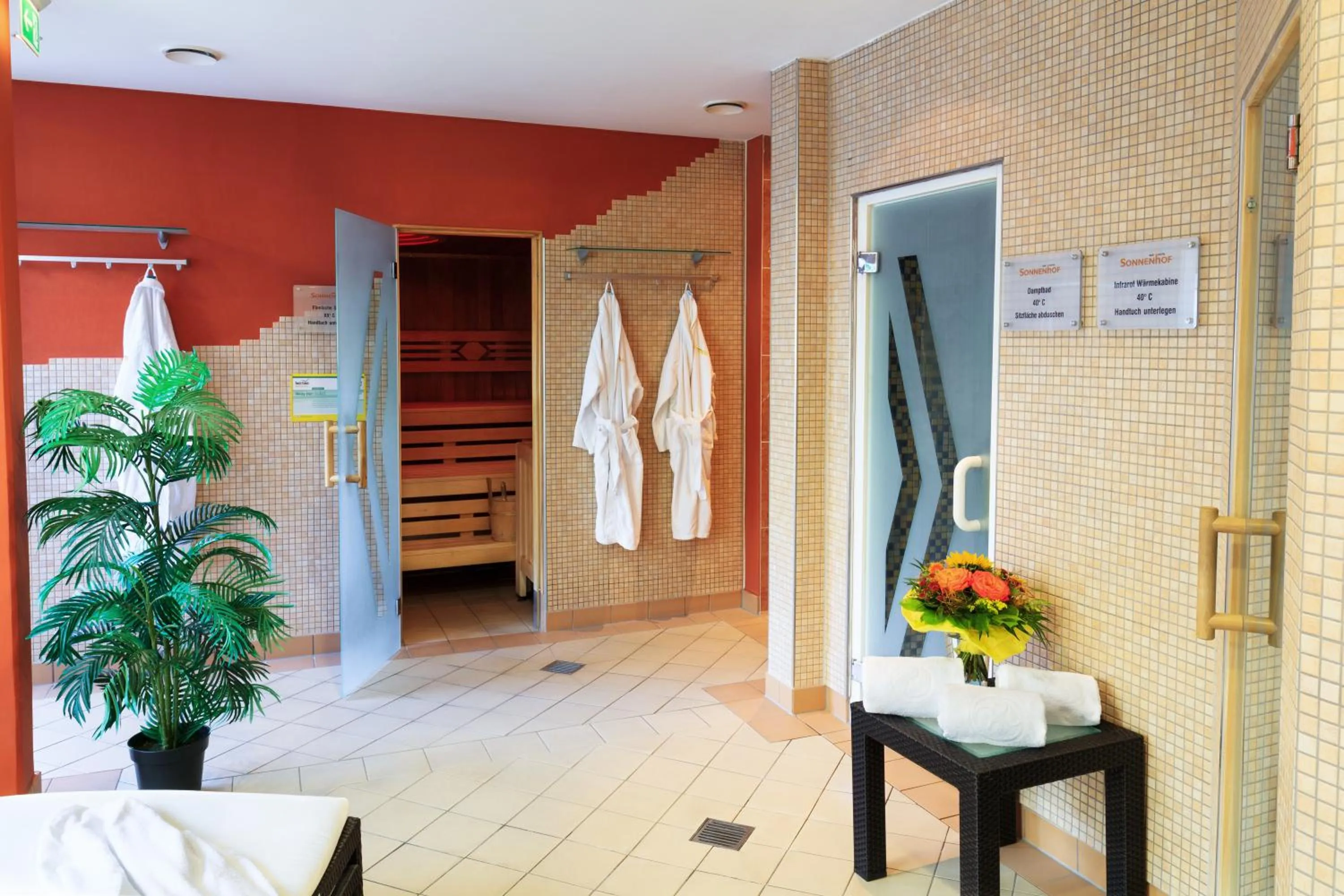 Sauna in Thermenhotel Sonnenhof