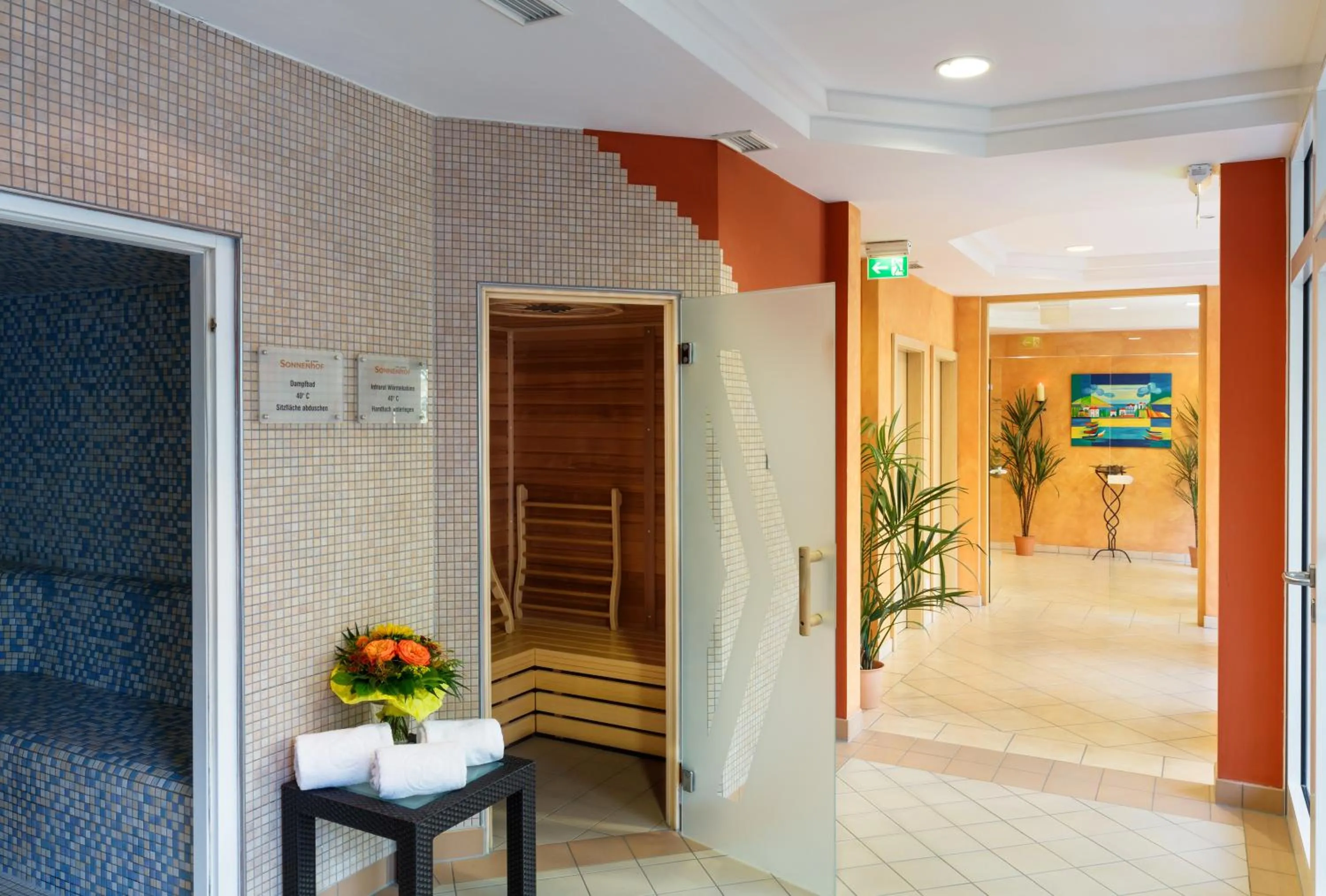 Sauna in Thermenhotel Sonnenhof