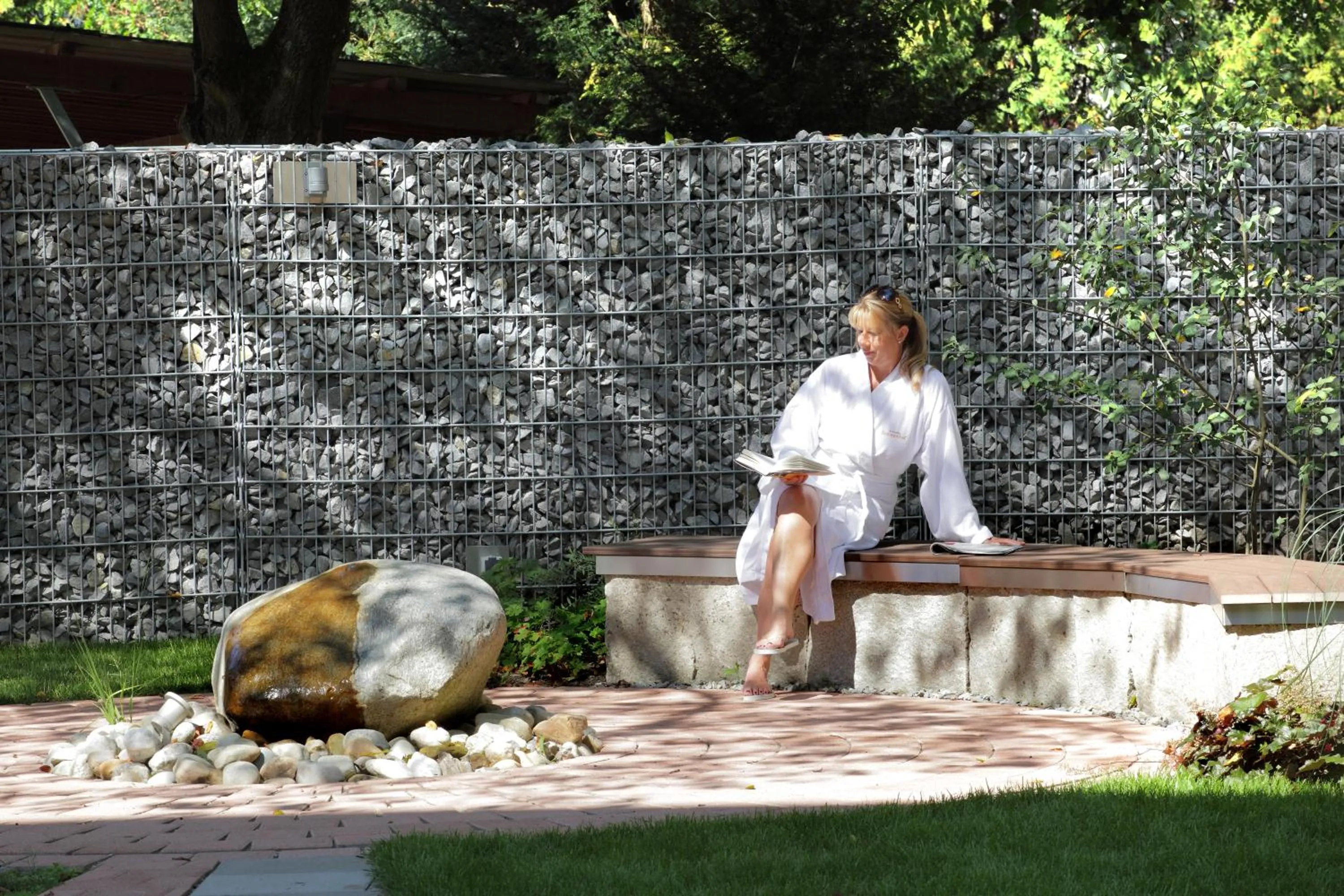 Garden in Thermenhotel Sonnenhof