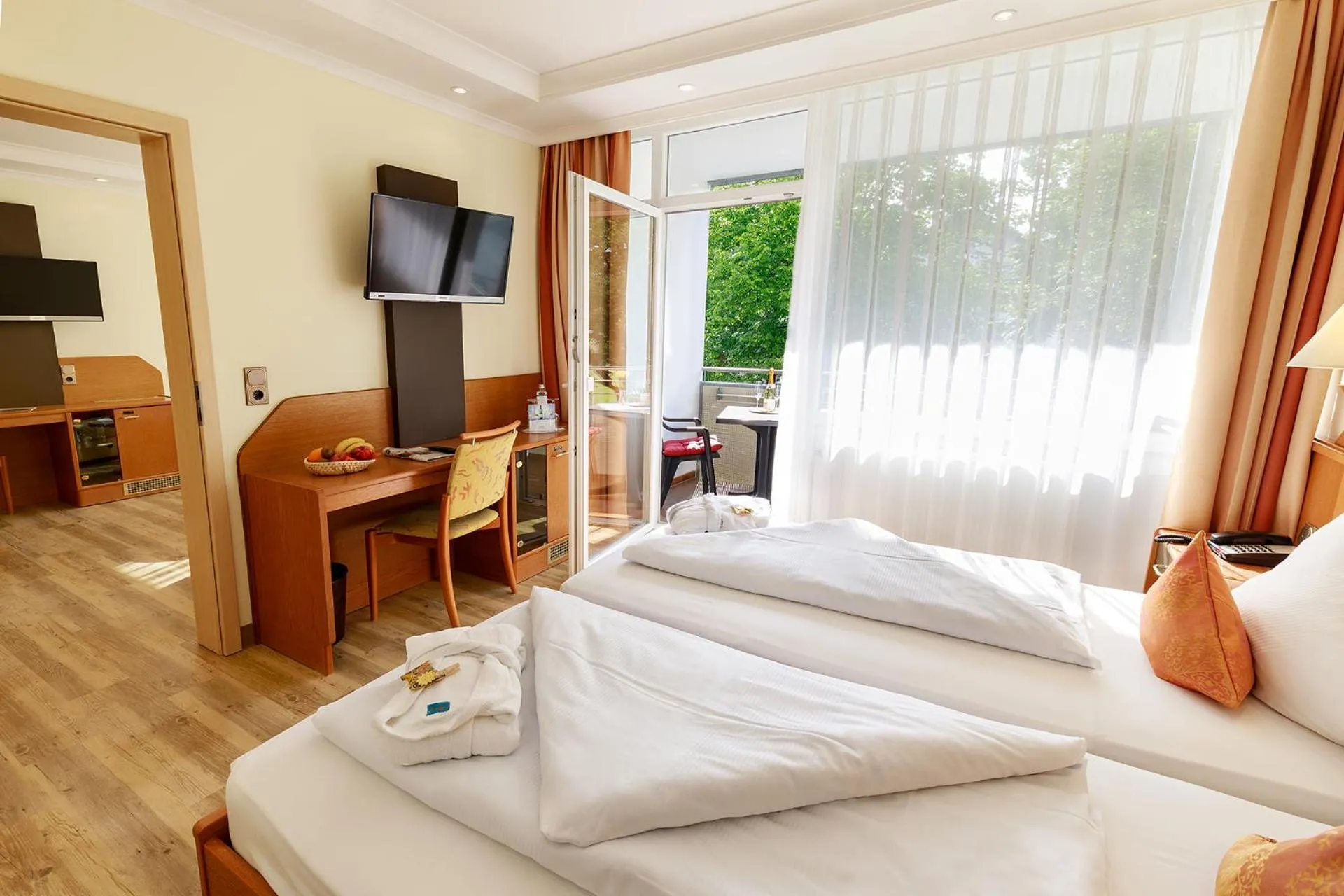 Bedroom in Thermenhotel Sonnenhof