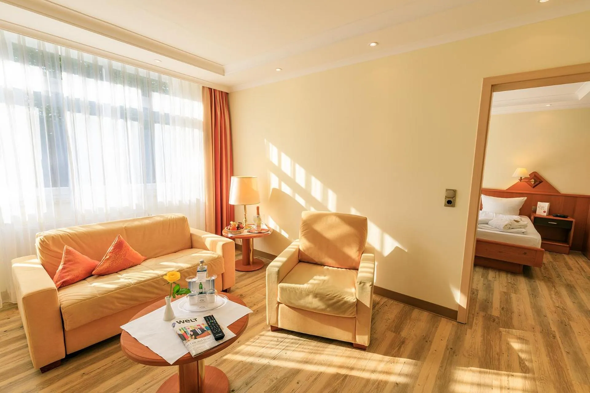 Living room in Thermenhotel Sonnenhof