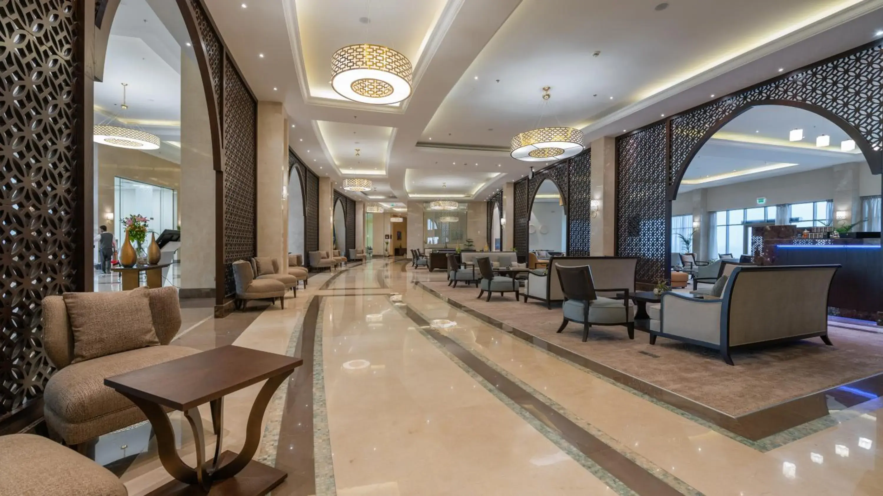 Lobby or reception in Grand Millennium Gizan Lobby or reception in Grand Millennium Gizan