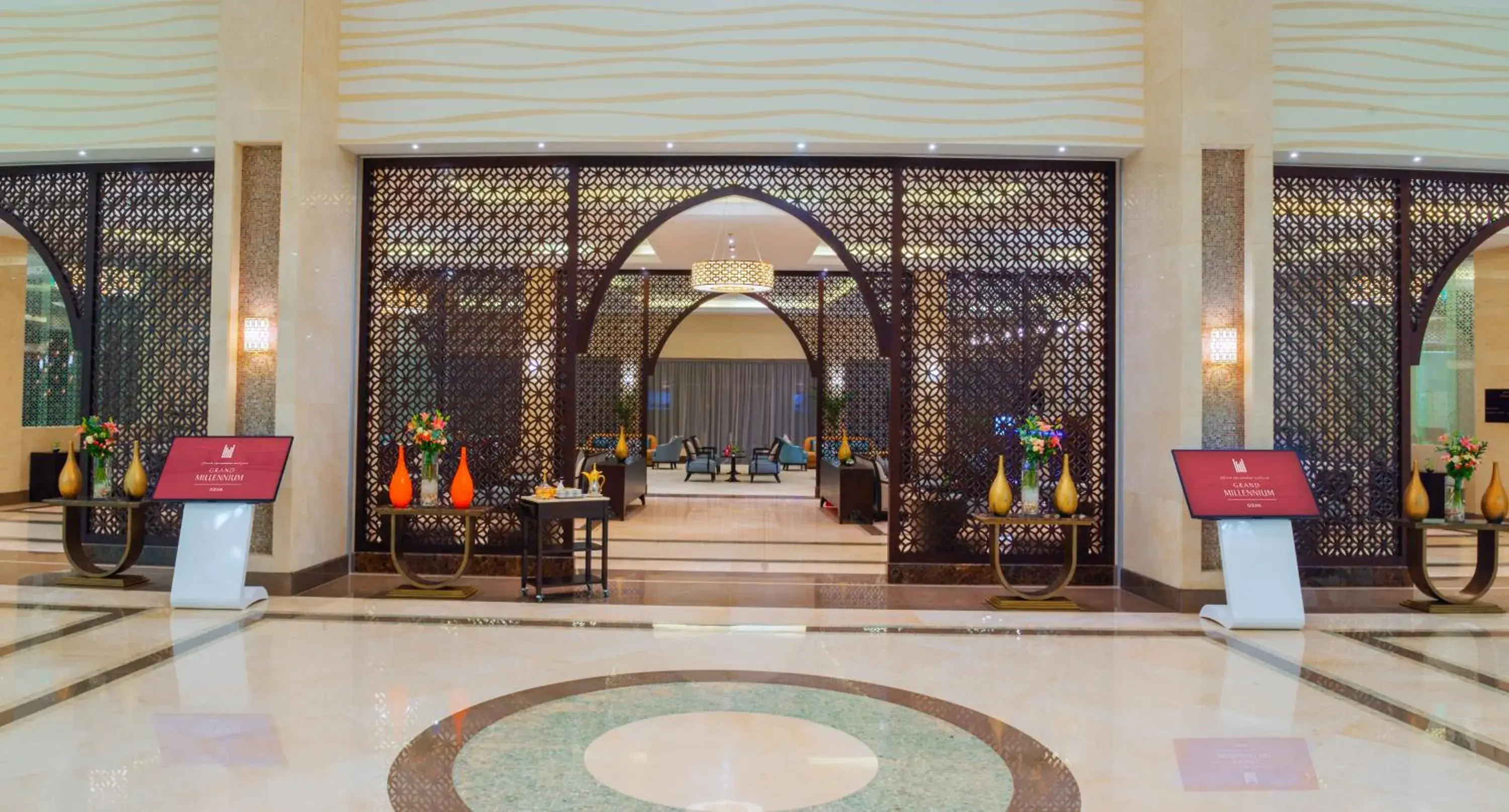 Lobby or reception in Grand Millennium Gizan Lobby or reception in Grand Millennium Gizan