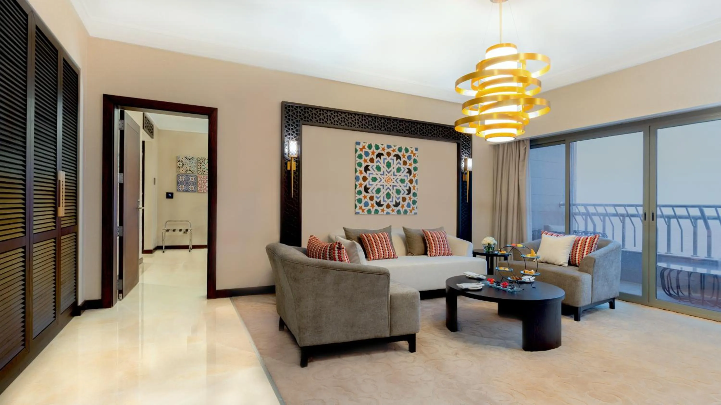 Living room in Grand Millennium Gizan