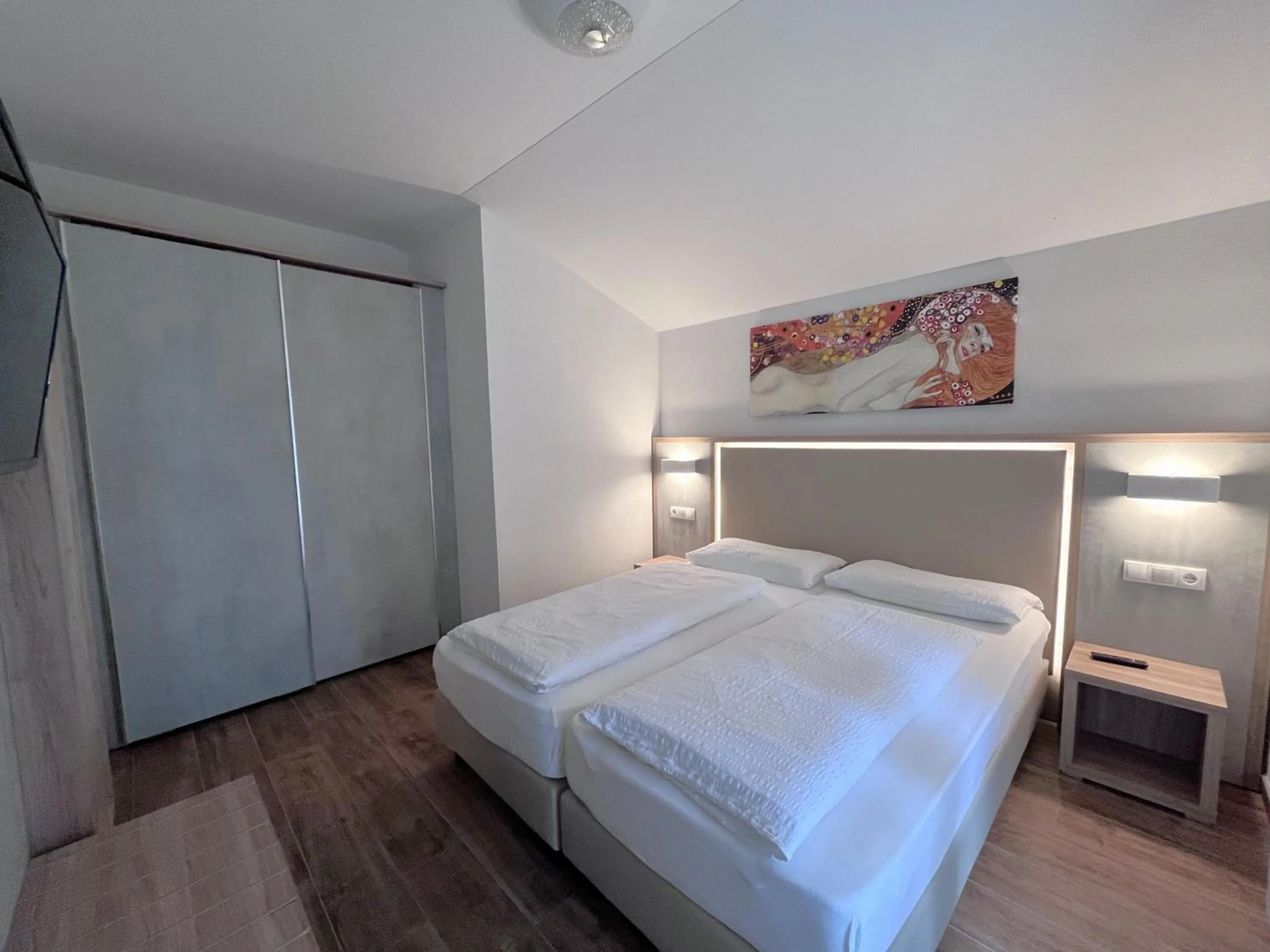 Bed in Apartments Roemerschlucht