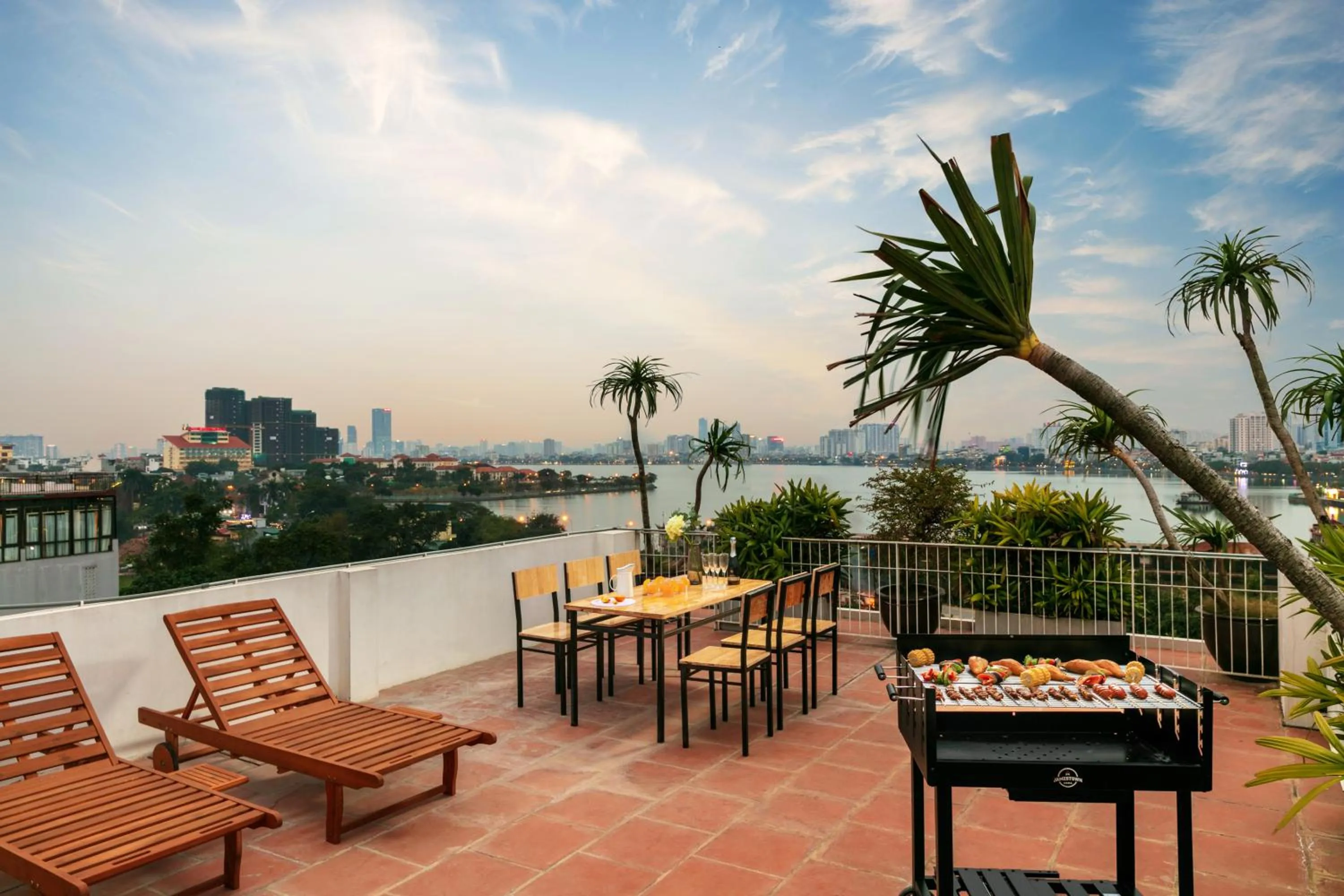 BBQ facilities in Pegasy Premium Suites & Residence Westlake