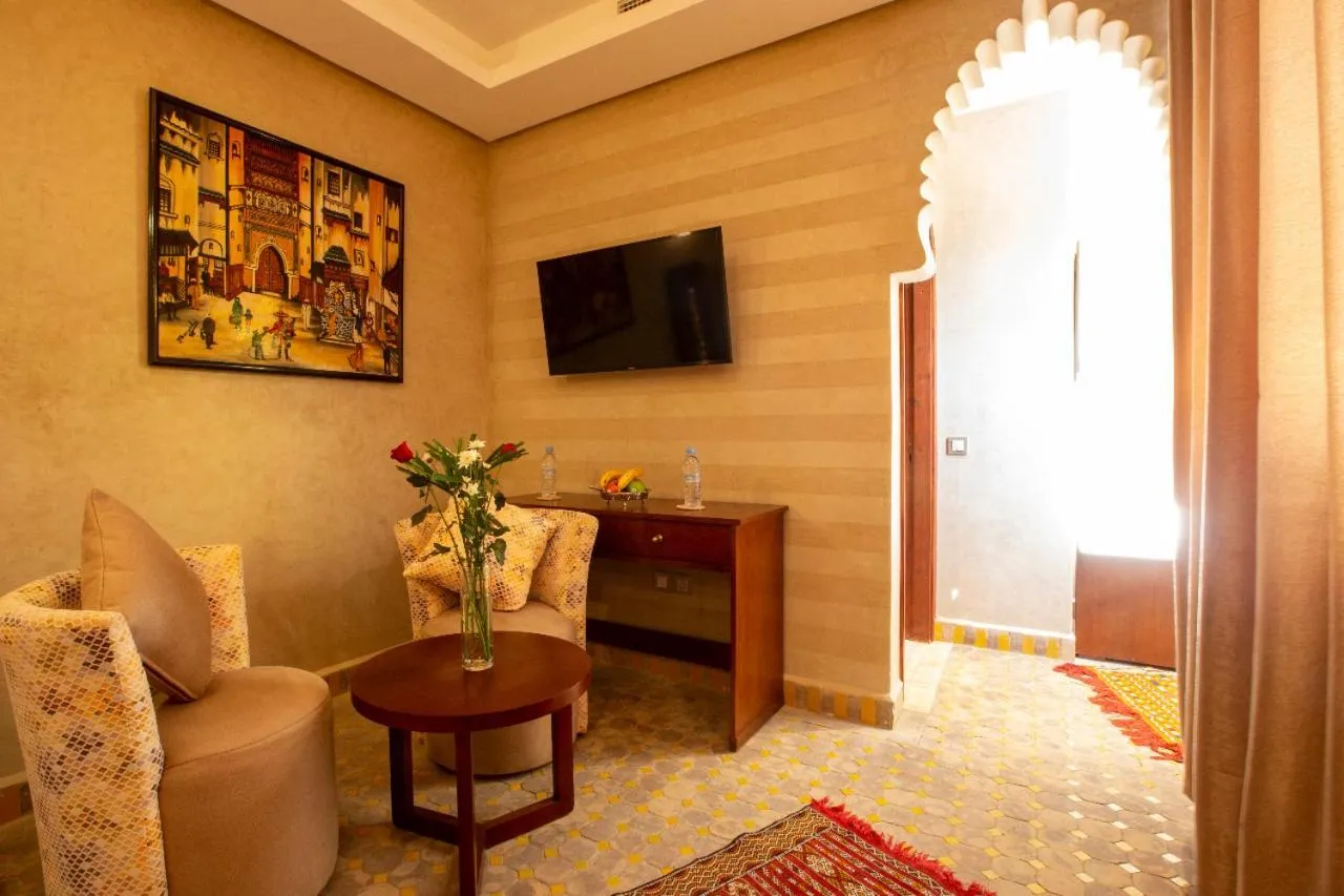 Living room in Riad Al mazhar