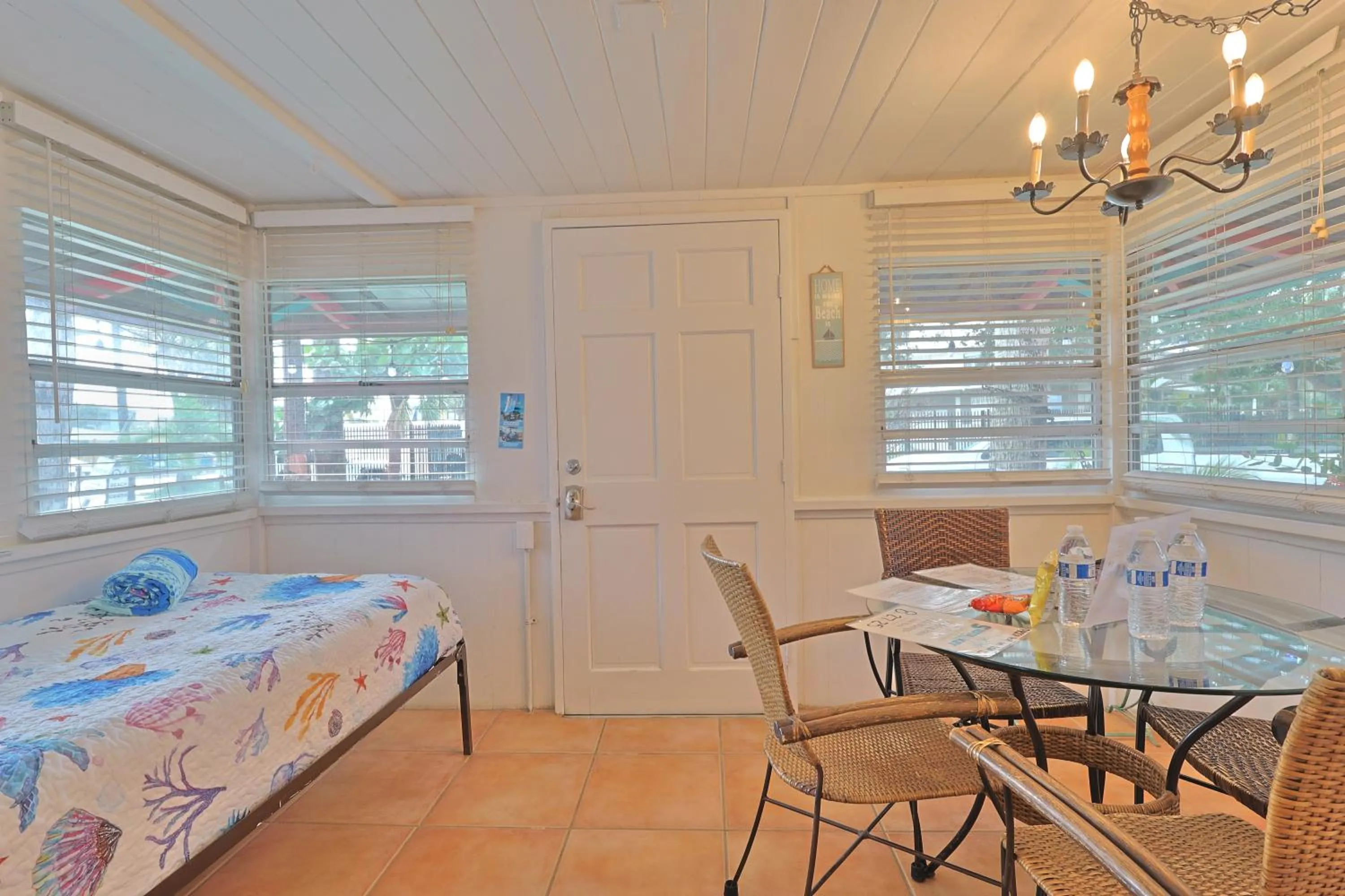 Living room, Bed in Siesta Key Island Rentals