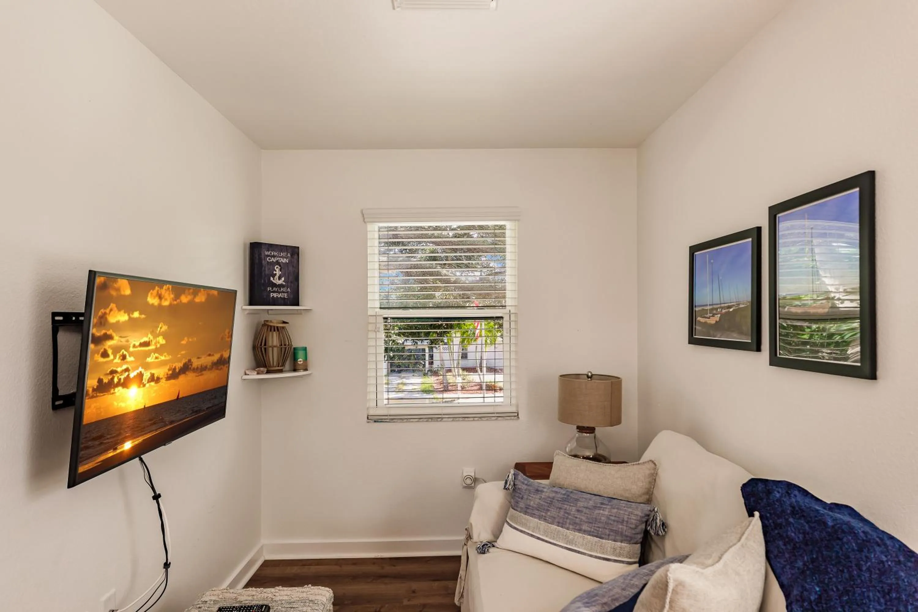 Seating area in Siesta Key Island Rentals