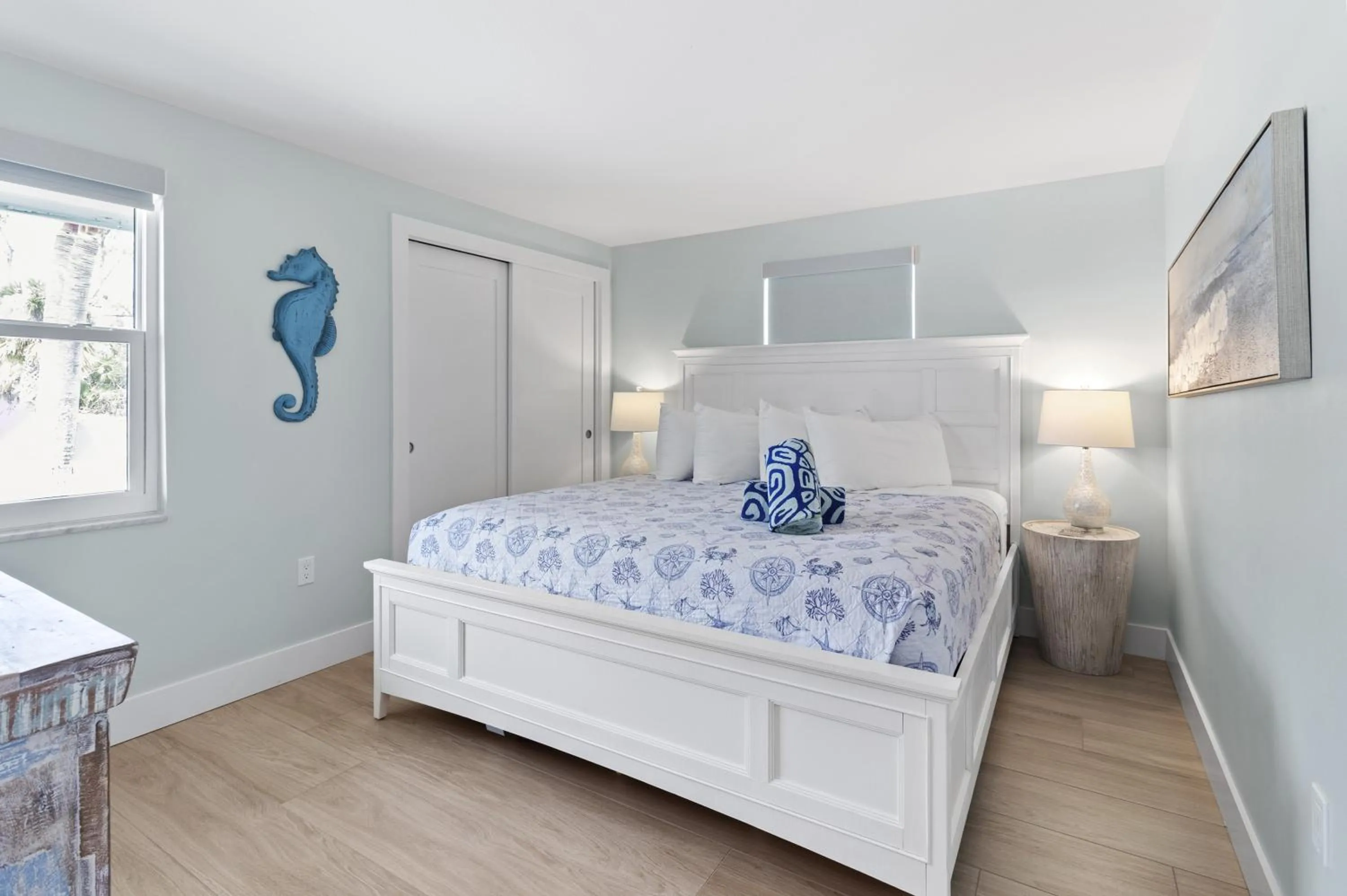 Bedroom, Bed in Siesta Key Island Rentals