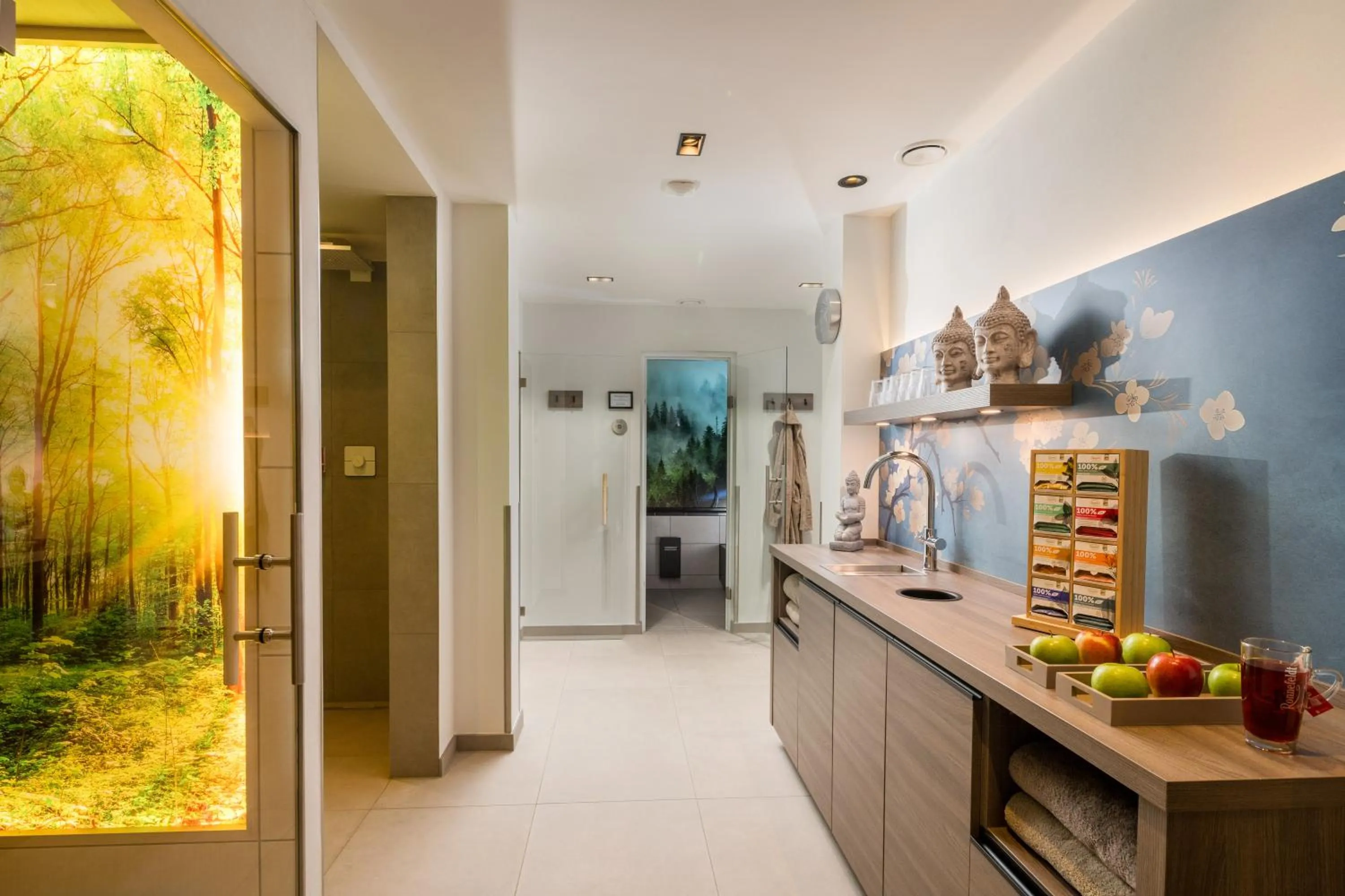 Spa and wellness centre/facilities in Romantik Hotel Ahrenberg