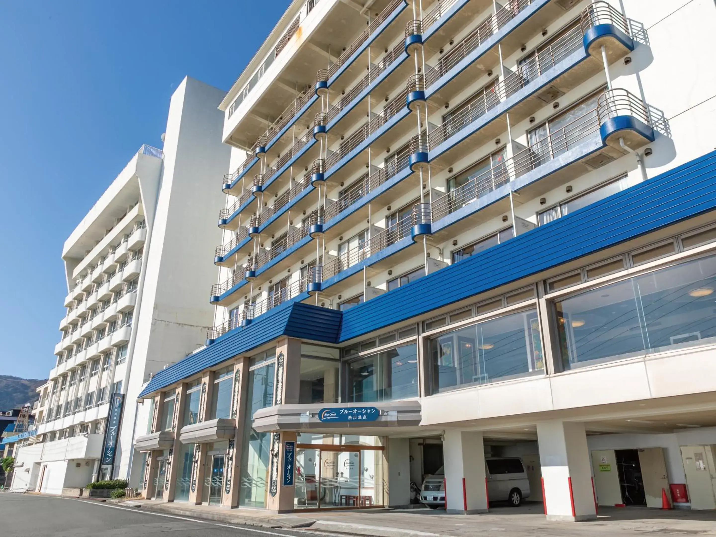 Property building in Atagawa Onsen Blue Ocean Property building in Atagawa Onsen Blue Ocean