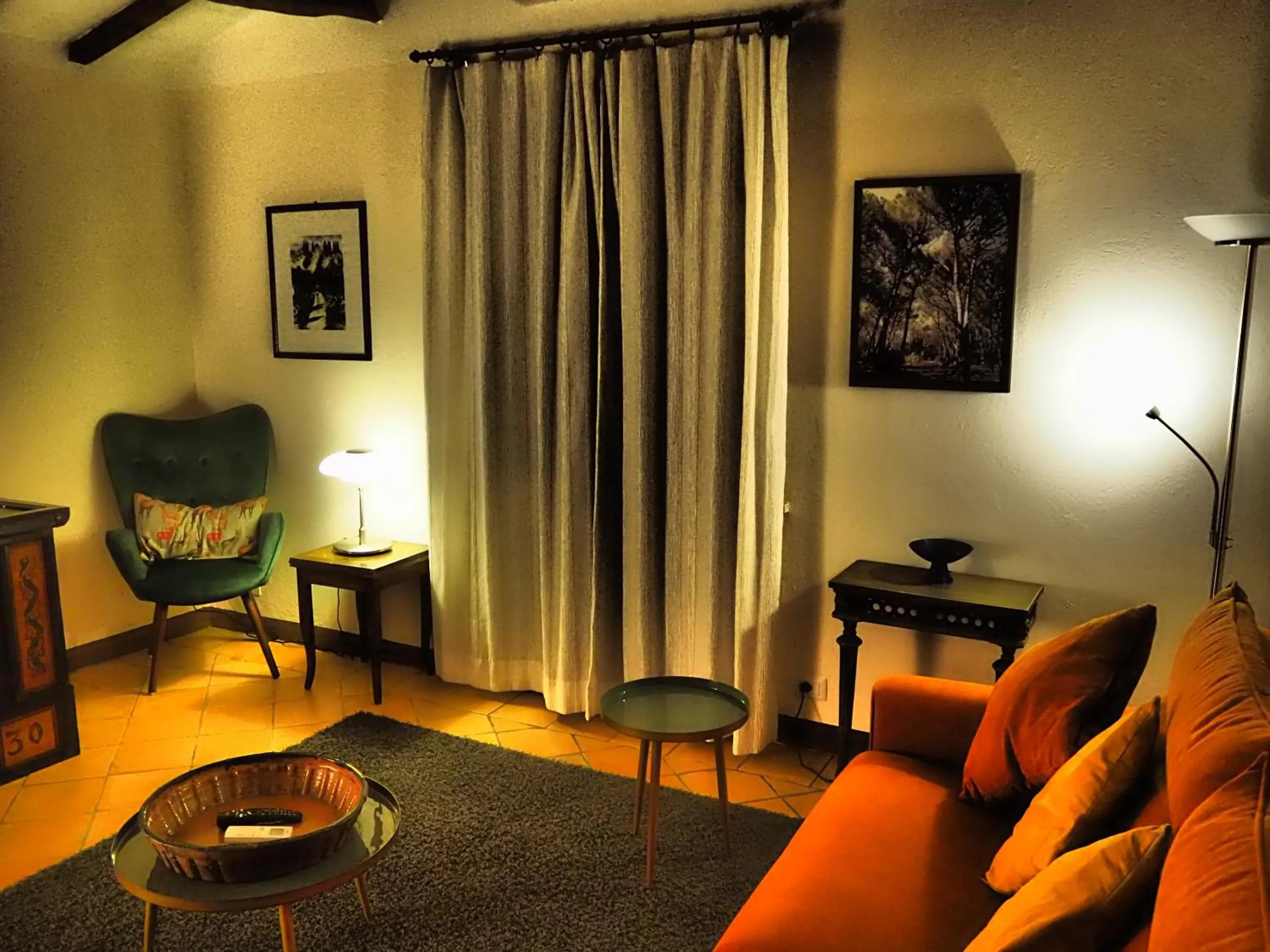 Living room in Le Querciolaie Monte Cavallo - upper apartment