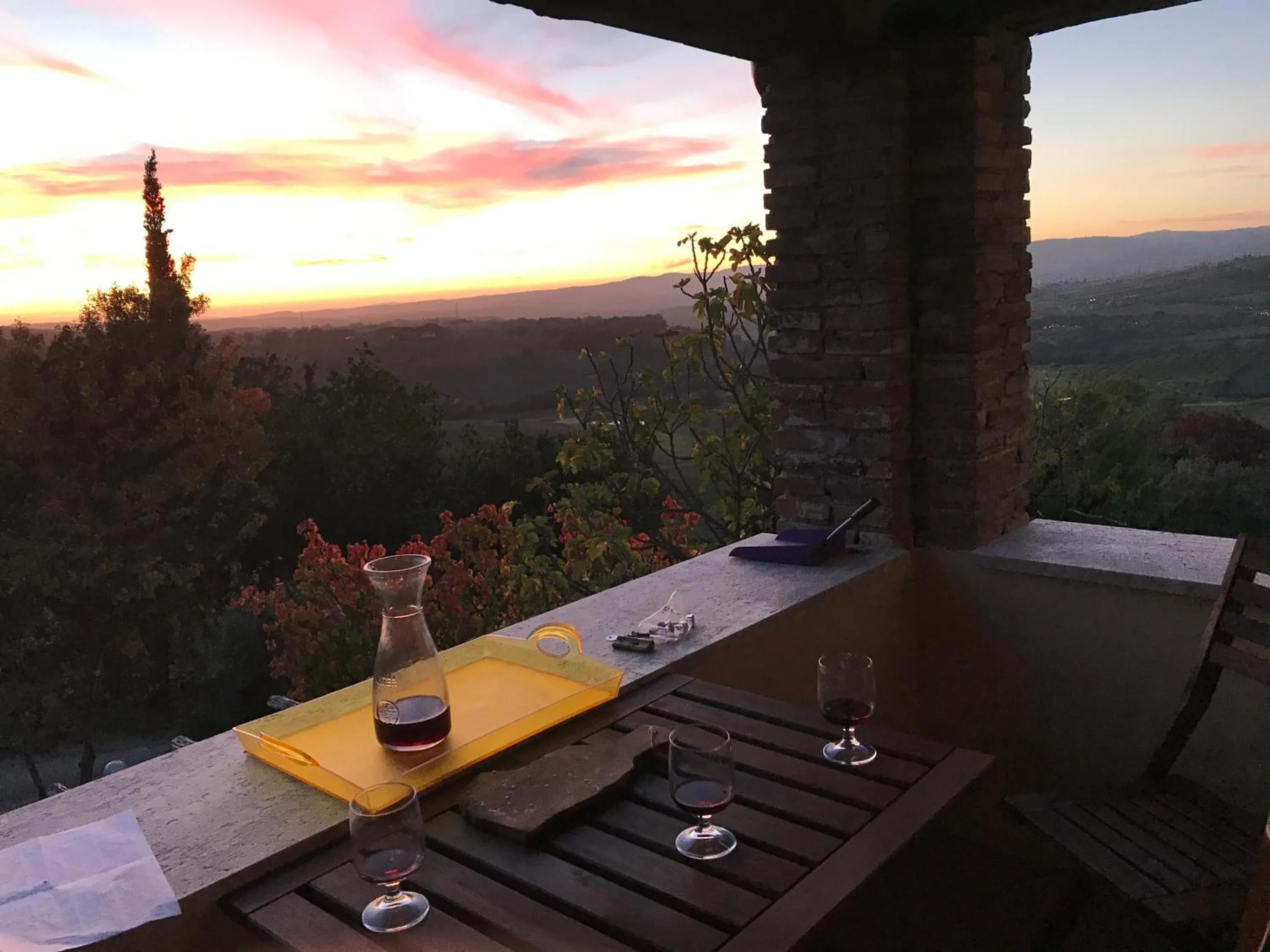 View (from property/room) in Le Querciolaie Monte Cavallo - upper apartment