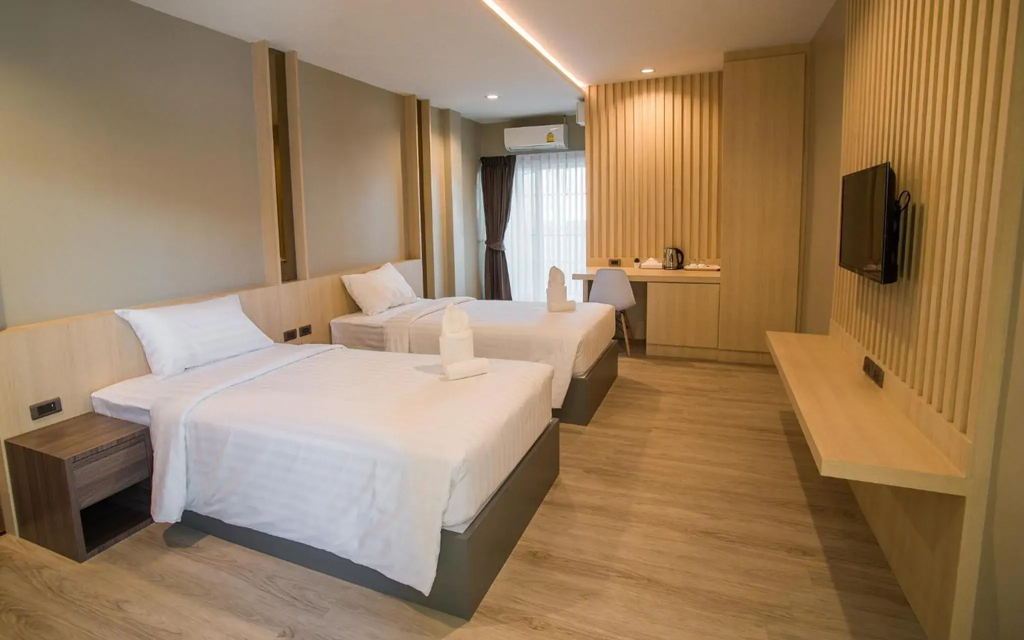 Bed in La Route Residence Pattaya