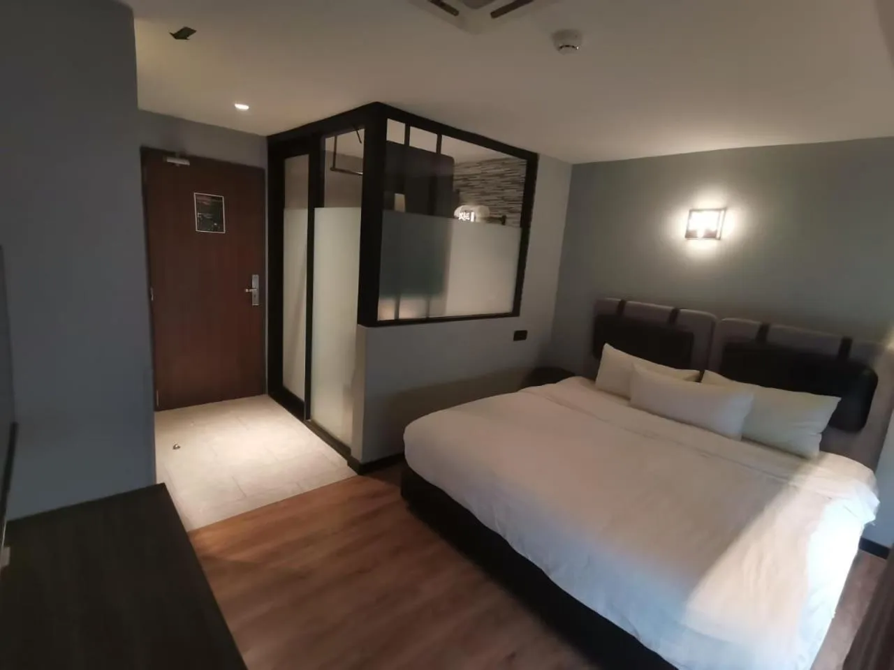 Bed in The Seraya Hotel