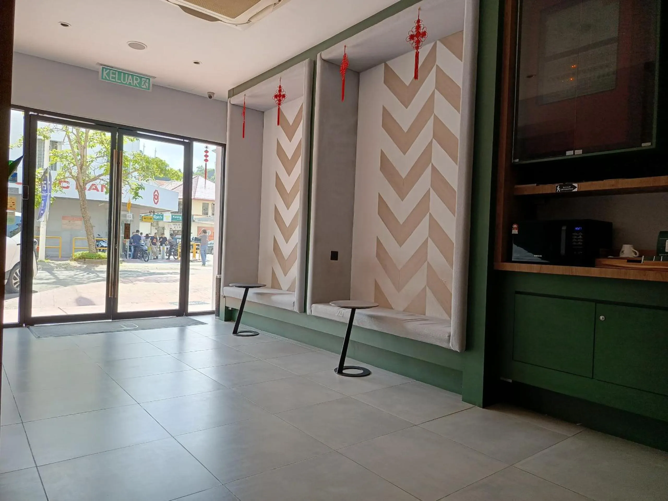 Property building in The Seraya Hotel