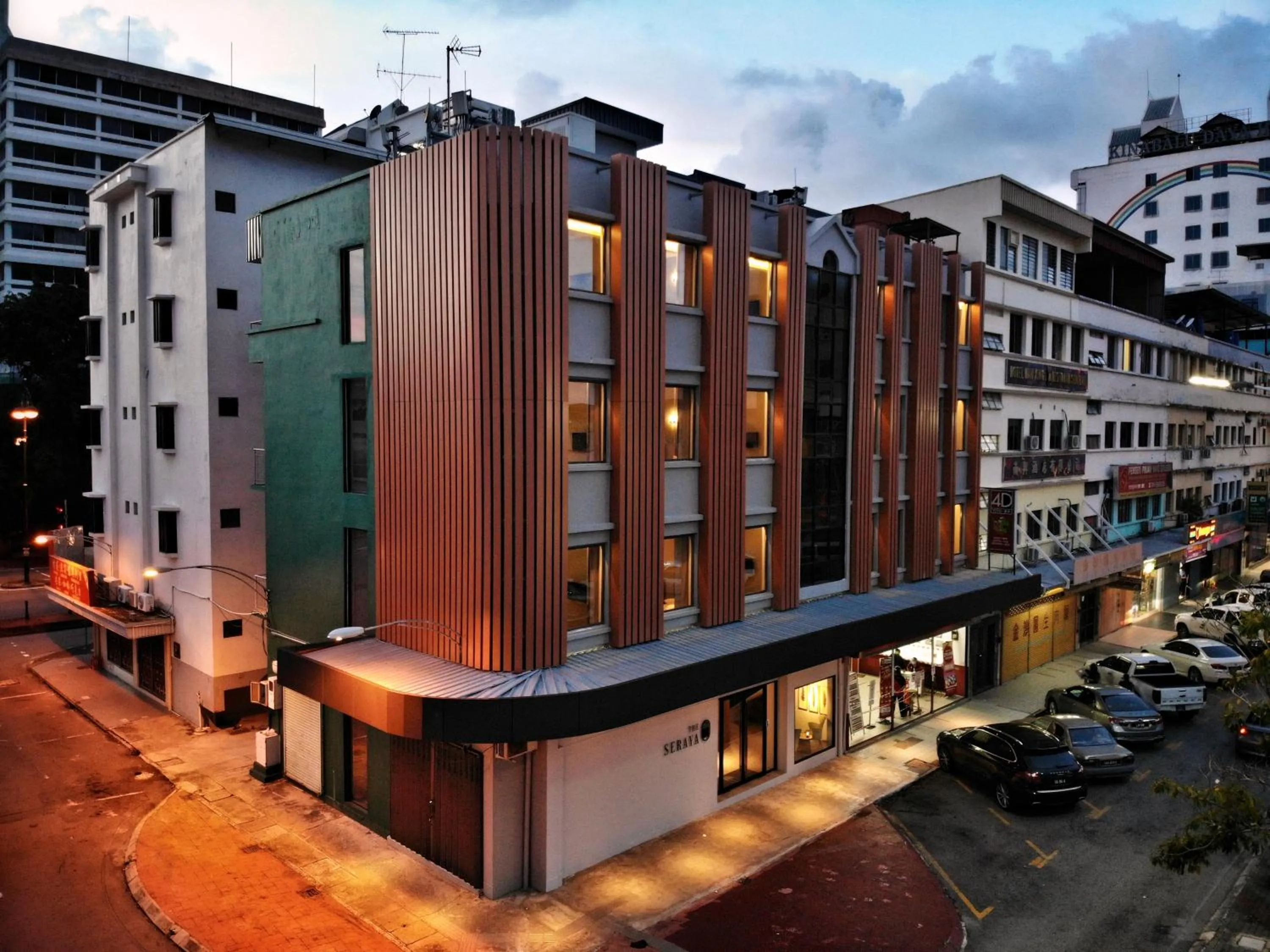 Property building in The Seraya Hotel