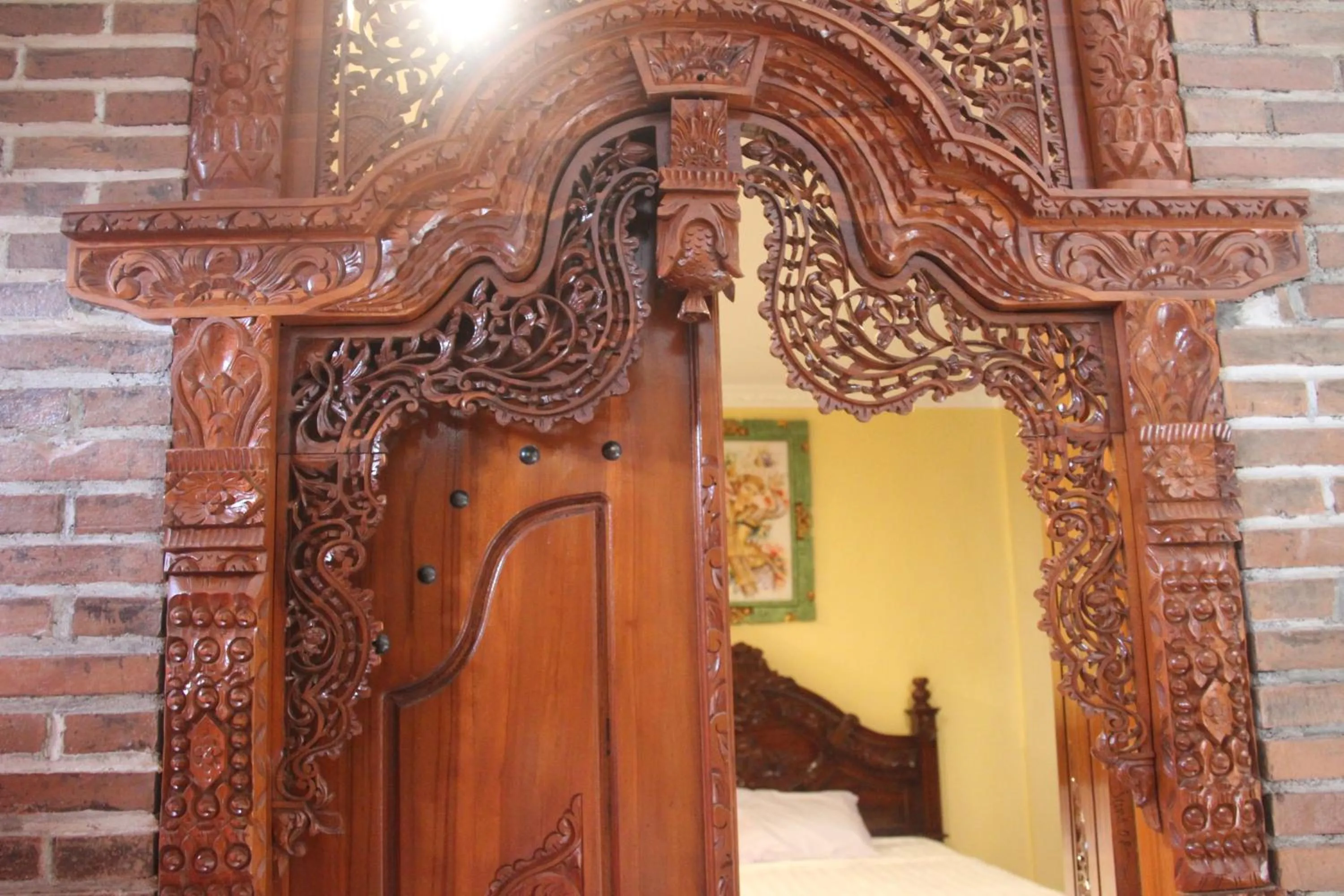 Facade/entrance in The Garuda Homestay Sanur