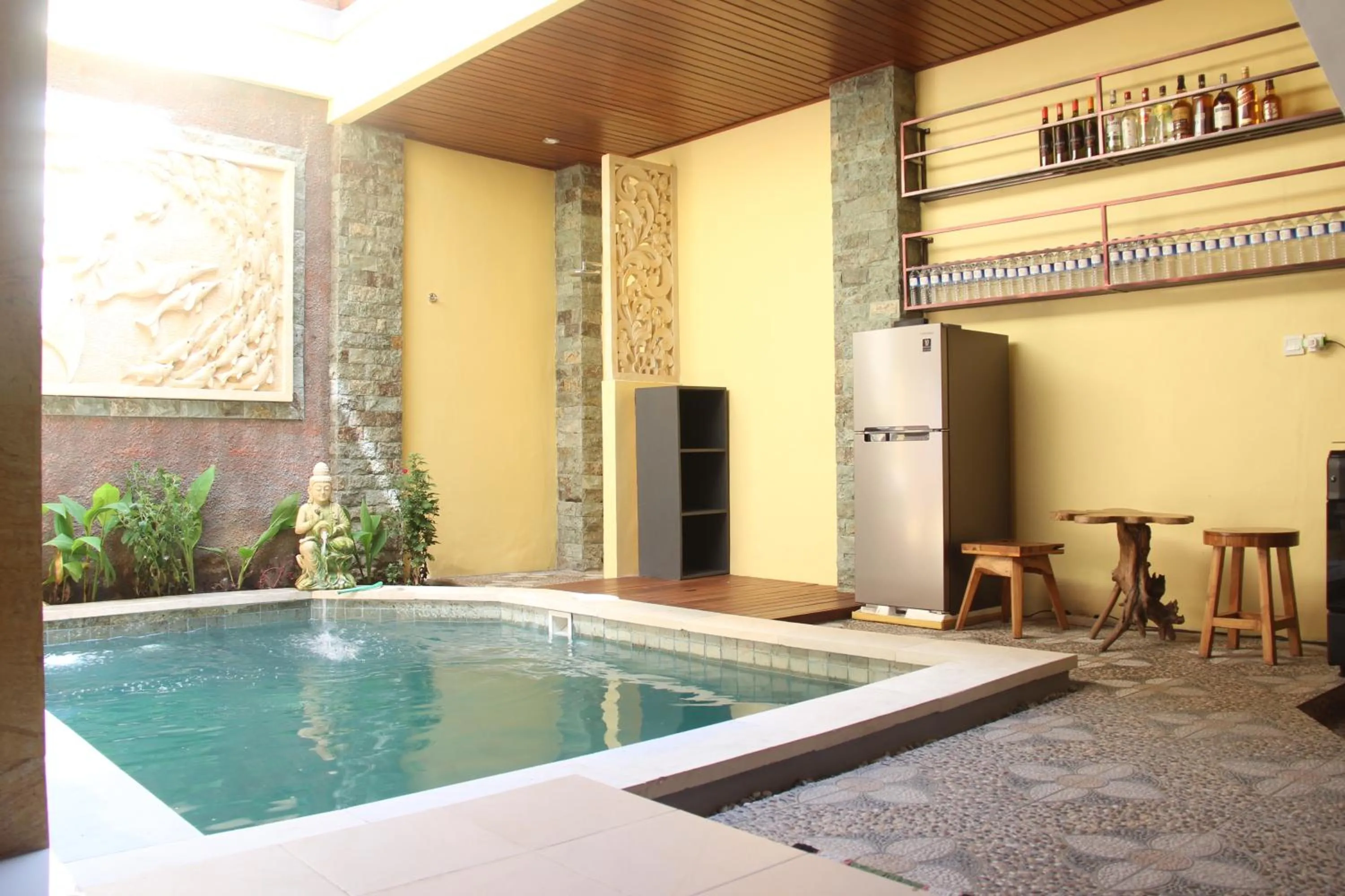Swimming pool in The Garuda Homestay Sanur