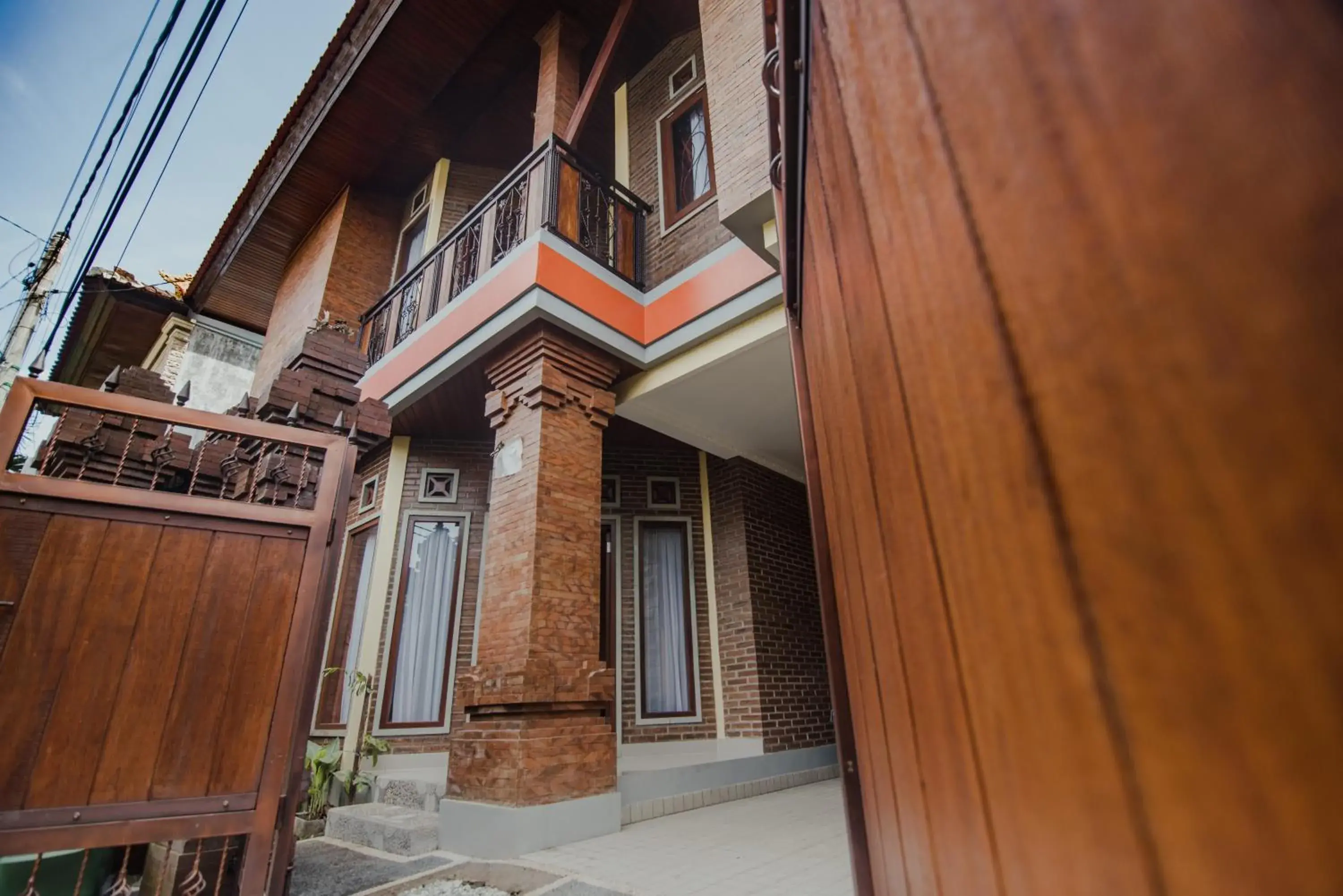 Property building in The Garuda Homestay Sanur Property building in The Garuda Homestay Sanur