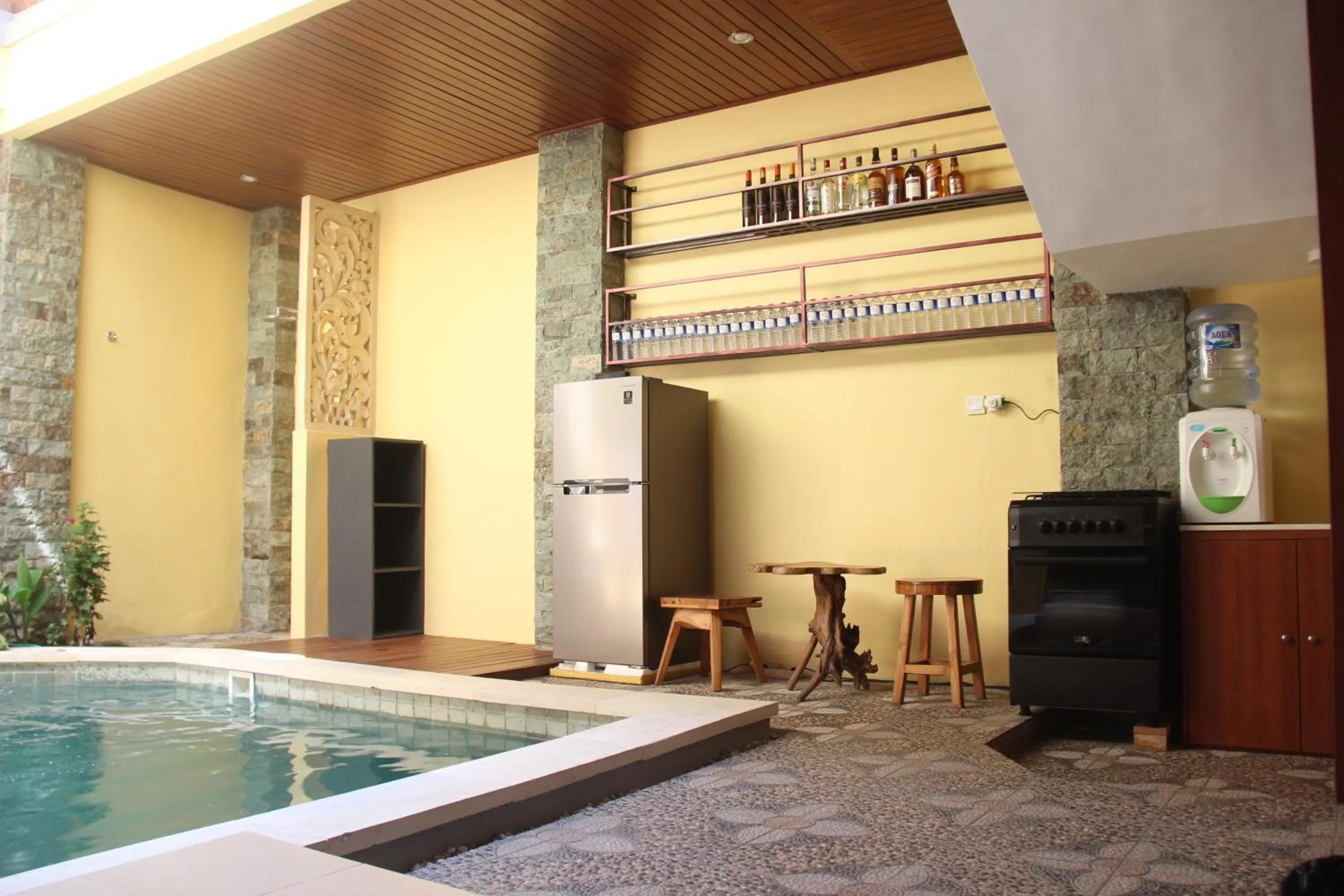 Swimming pool in The Garuda Homestay Sanur